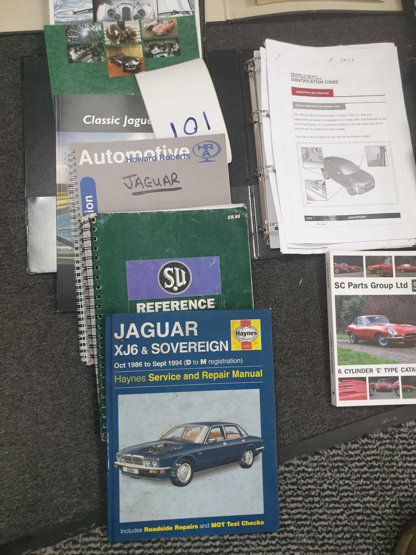 Rare Jaguar E Type parts catalogues - Image 7 of 7