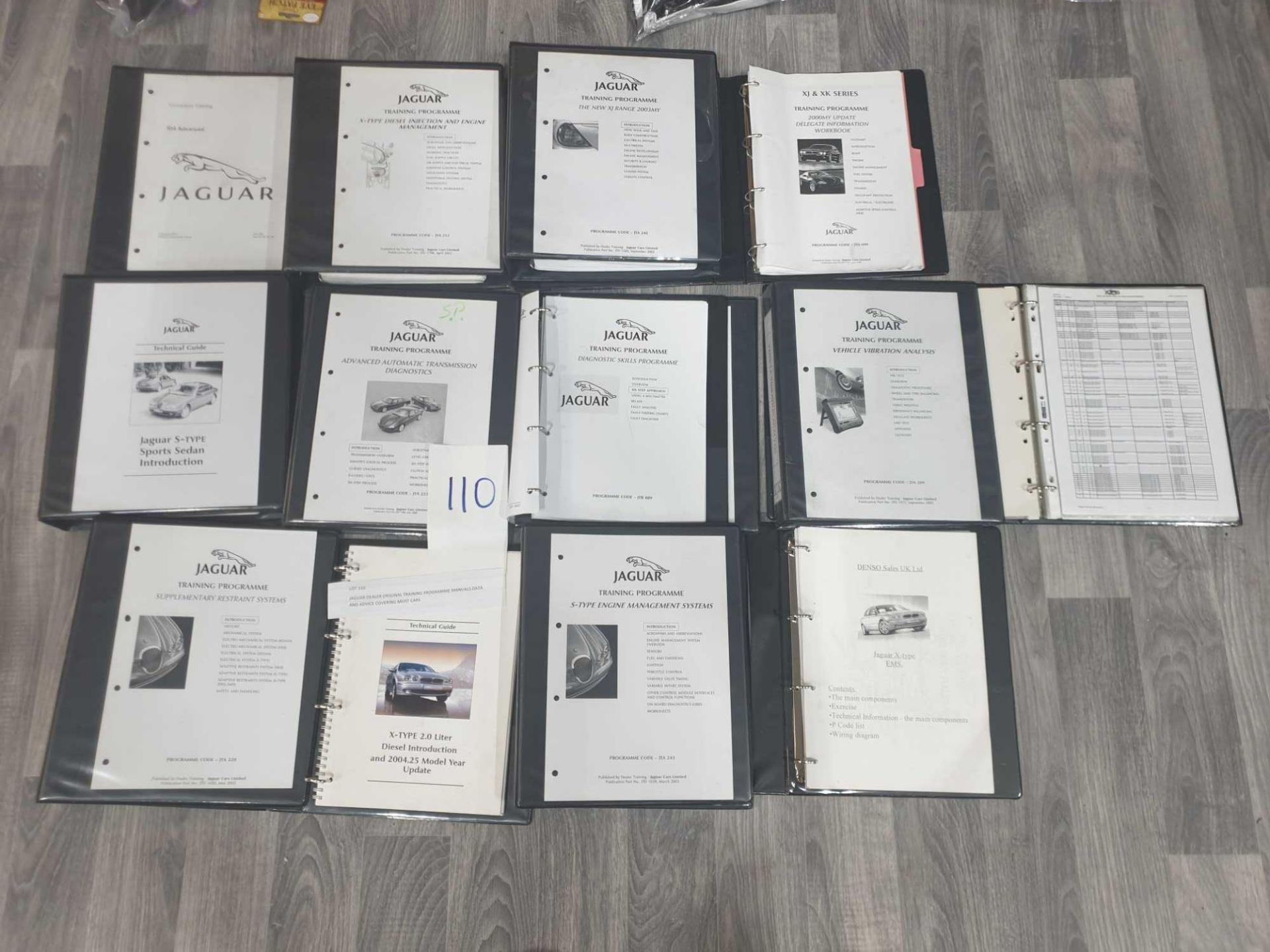 Jaguar dealer original training manuals data and advise covering most cores