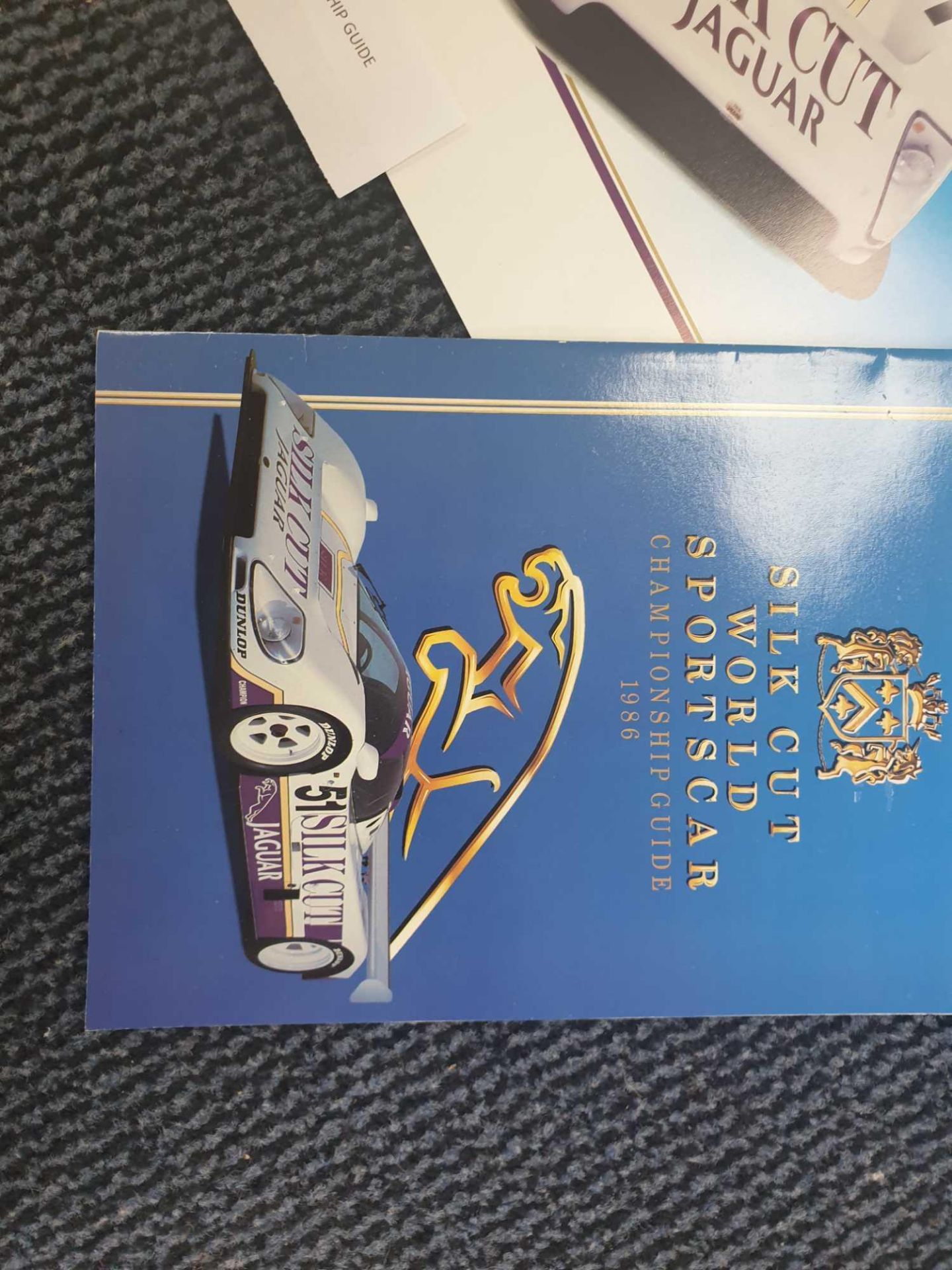 1986 Jaguar silk Cut world sportscar championship guide with calendar - Image 3 of 3