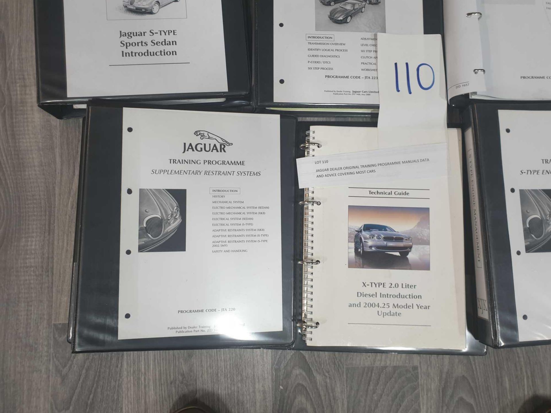 Jaguar dealer original training manuals data and advise covering most cores - Image 3 of 6