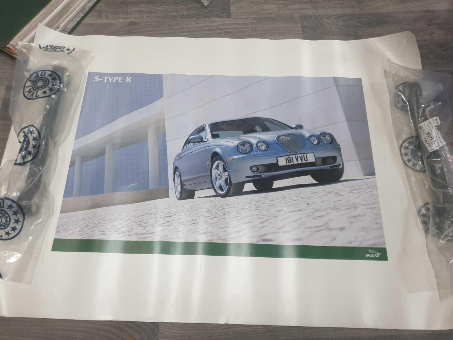 Various Jaguar dealer showroom posters and literature - Image 12 of 24