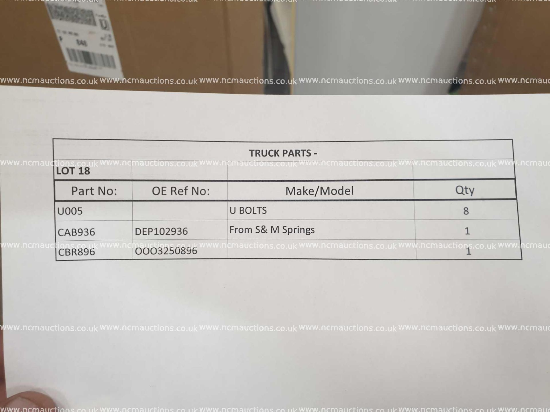 Commercial truck suspension parts - Bild 2 aus 2