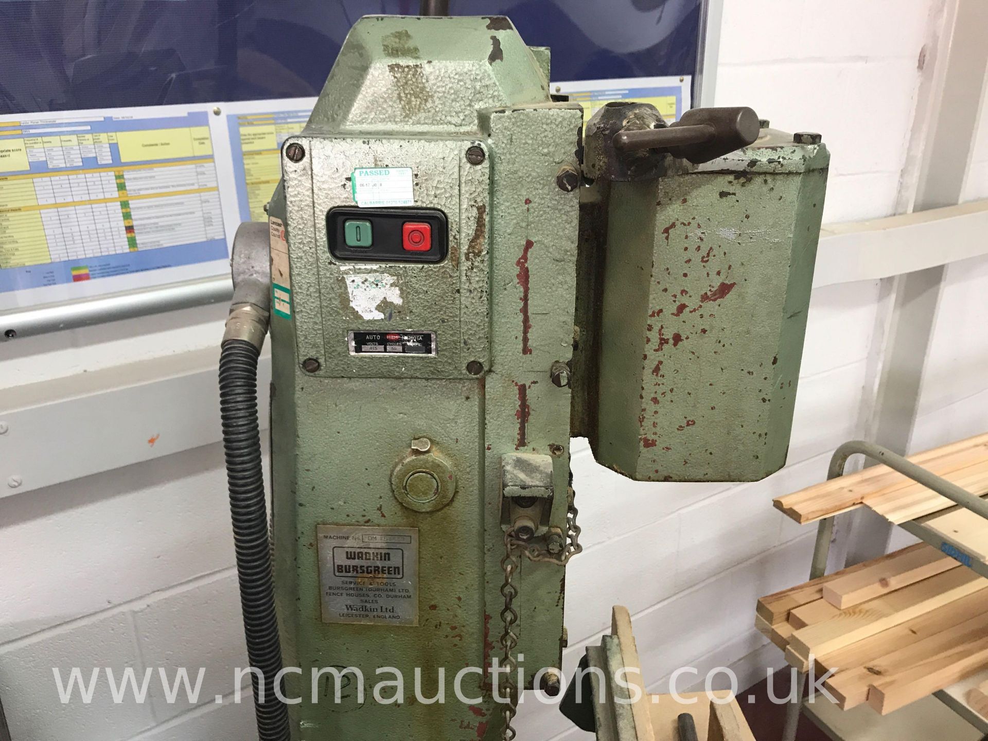 Wadkin Large Mortice Cutter - Image 4 of 10