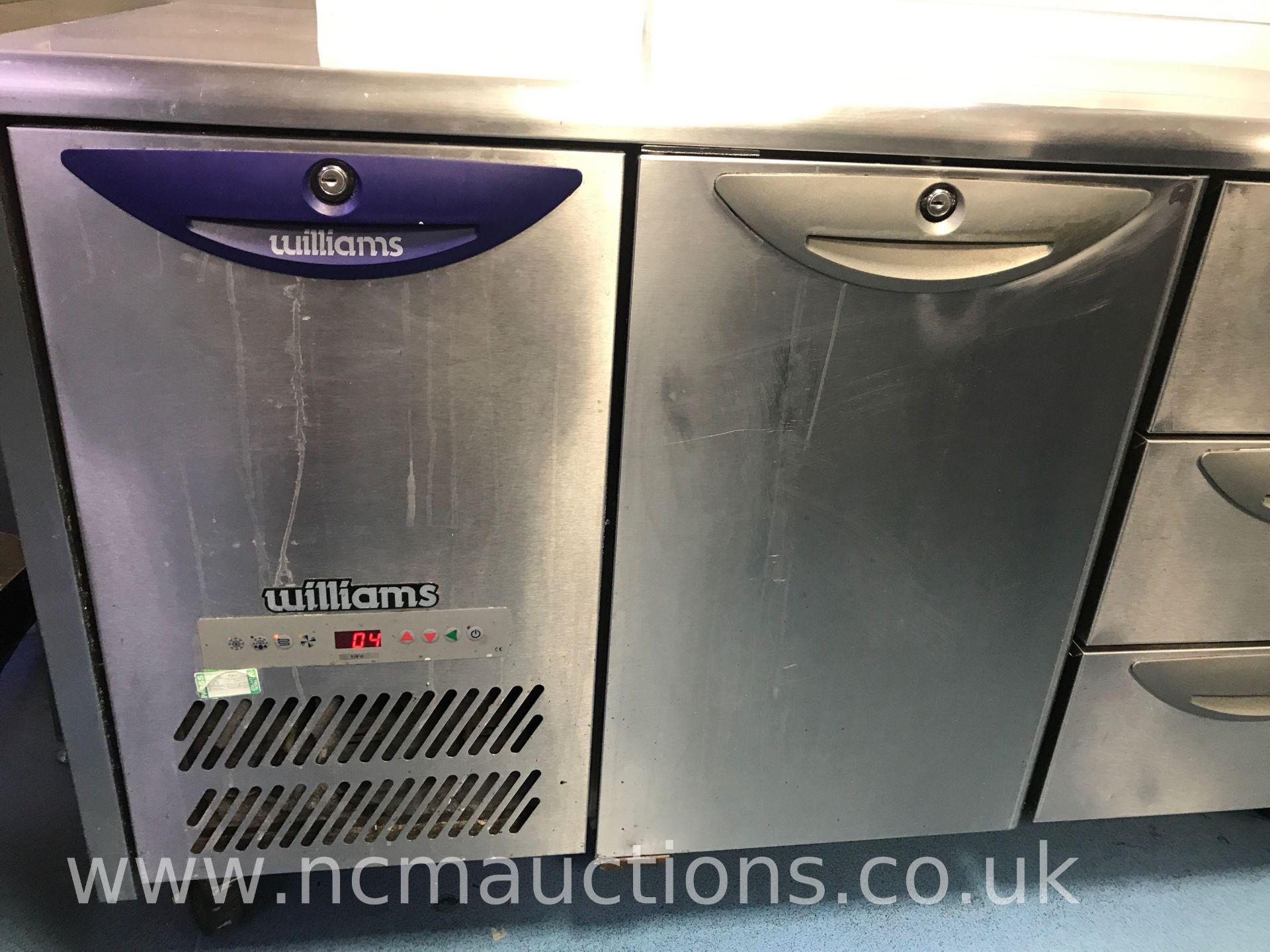 Williams Stainless Steel Fridge - Image 3 of 5