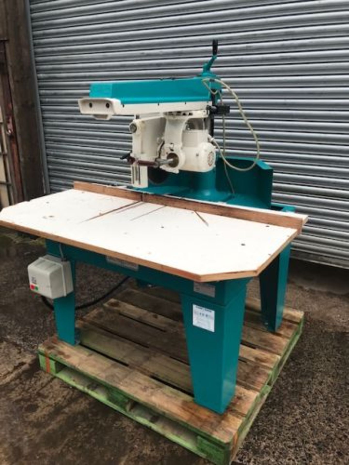 Wadkin BRA 350 radial arm saw