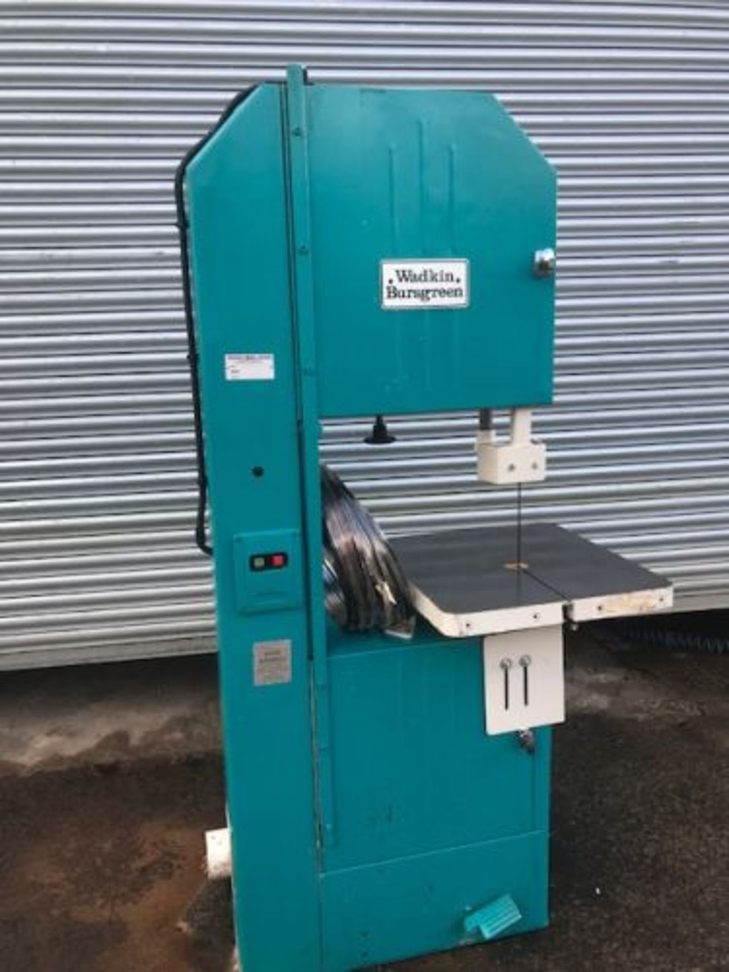 Wadkin BZB 20" Bandsaw