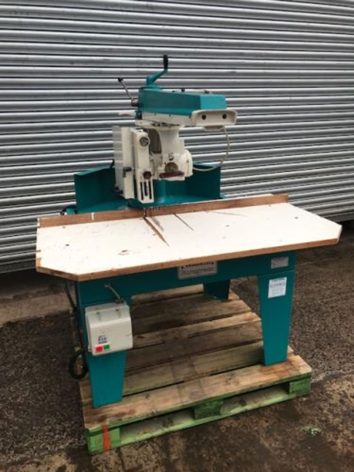 Wadkin BRA 350 radial arm saw - Image 9 of 9