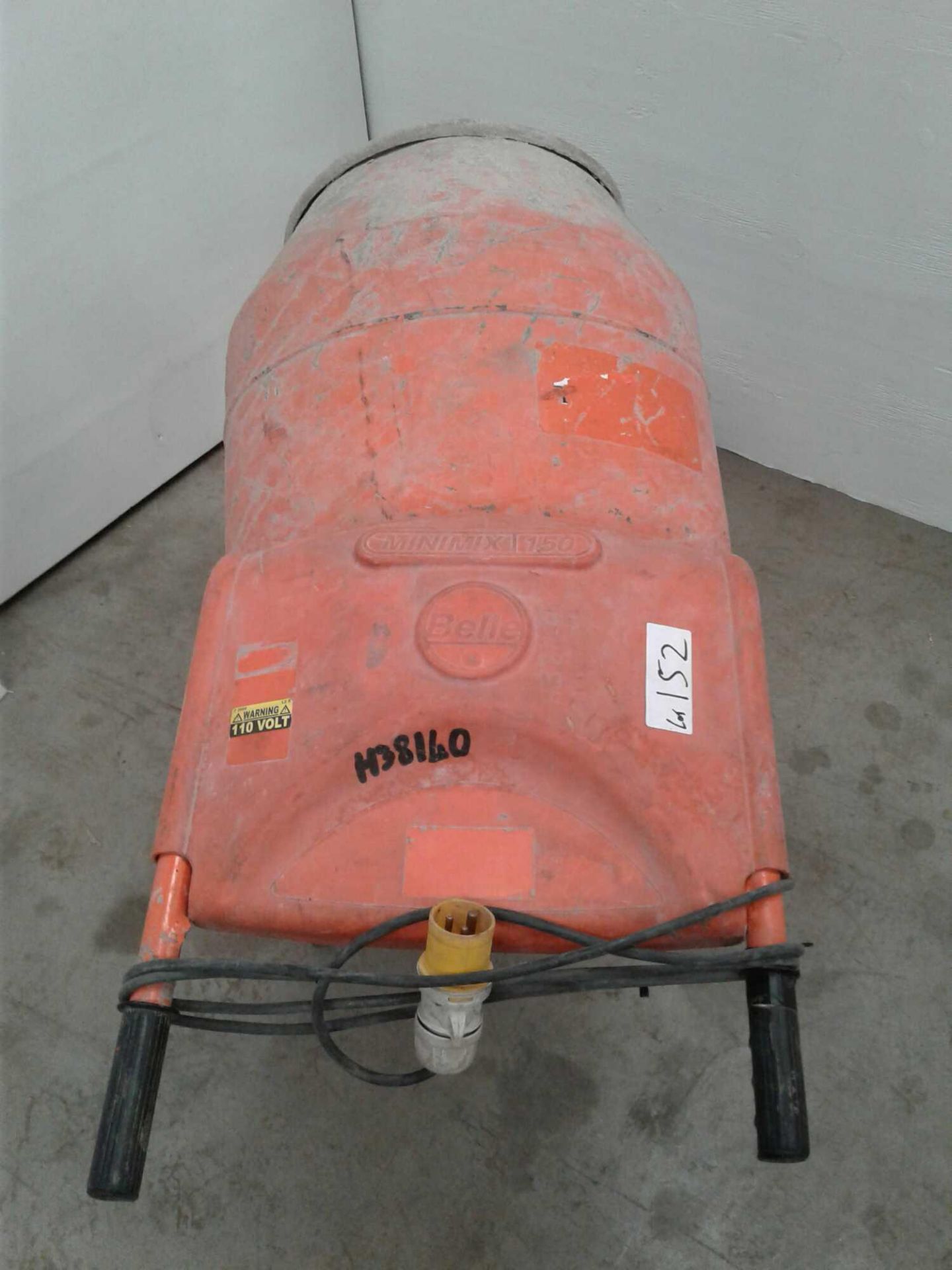 Belle minimix 150 concrete mixer 110 V - Image 3 of 4