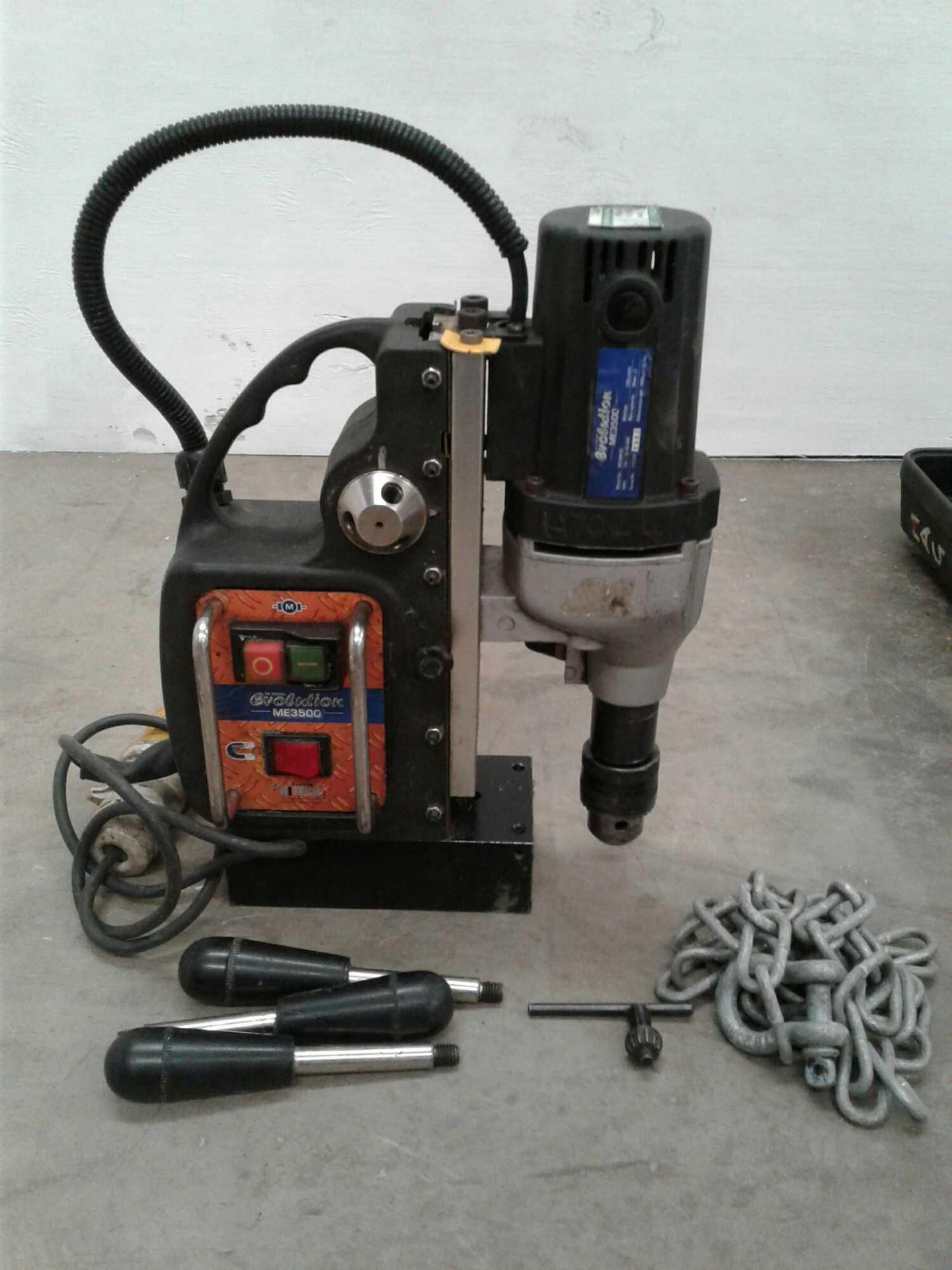 Evolution 110 V mag drill me3500