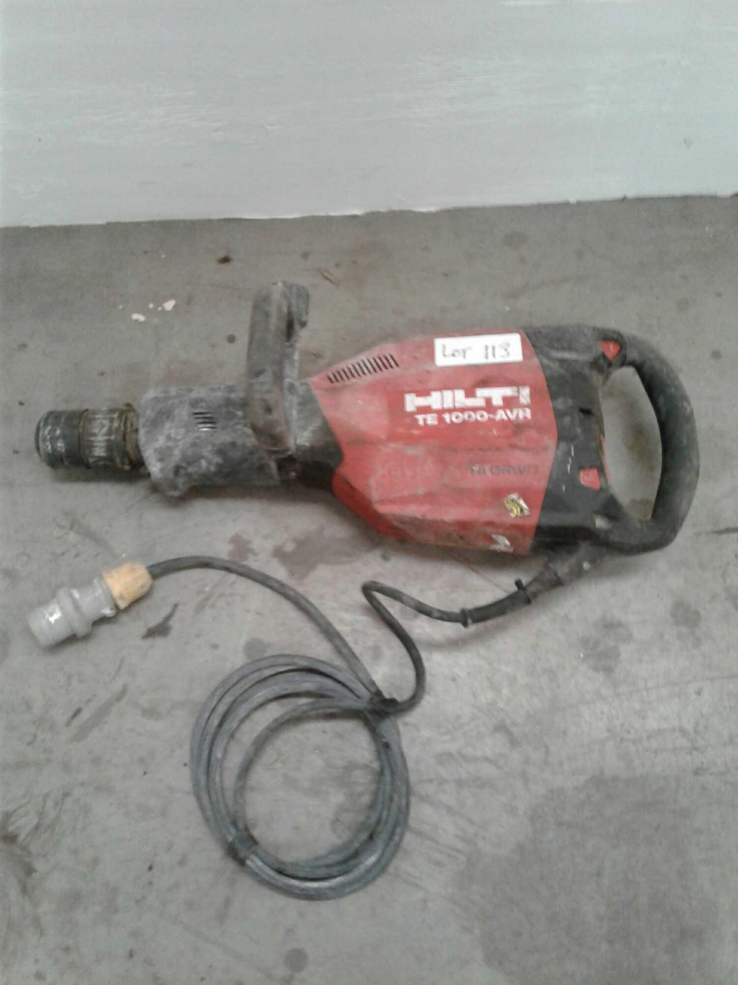 Hilti te1000 heavy breaker 110 V