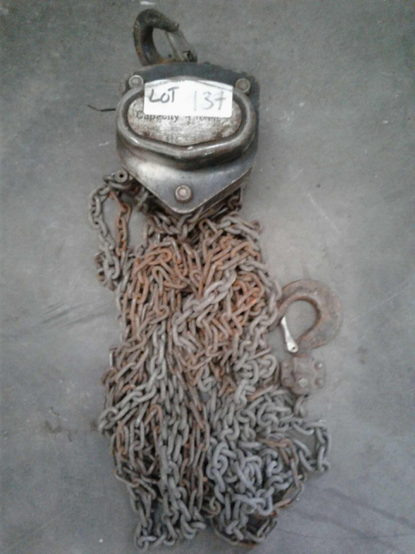 1-ton chain hoist