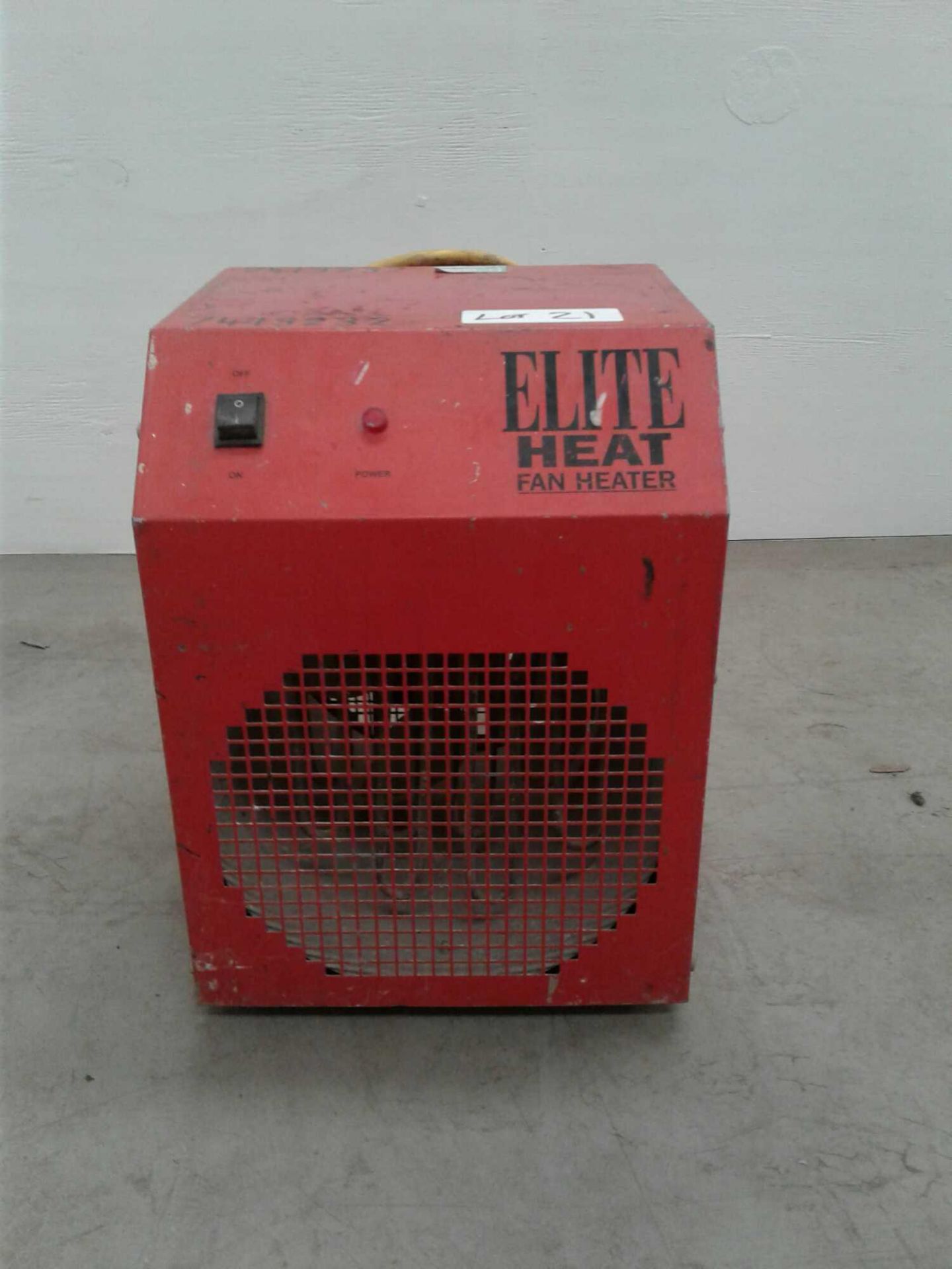 Elite fan heater 32 amp