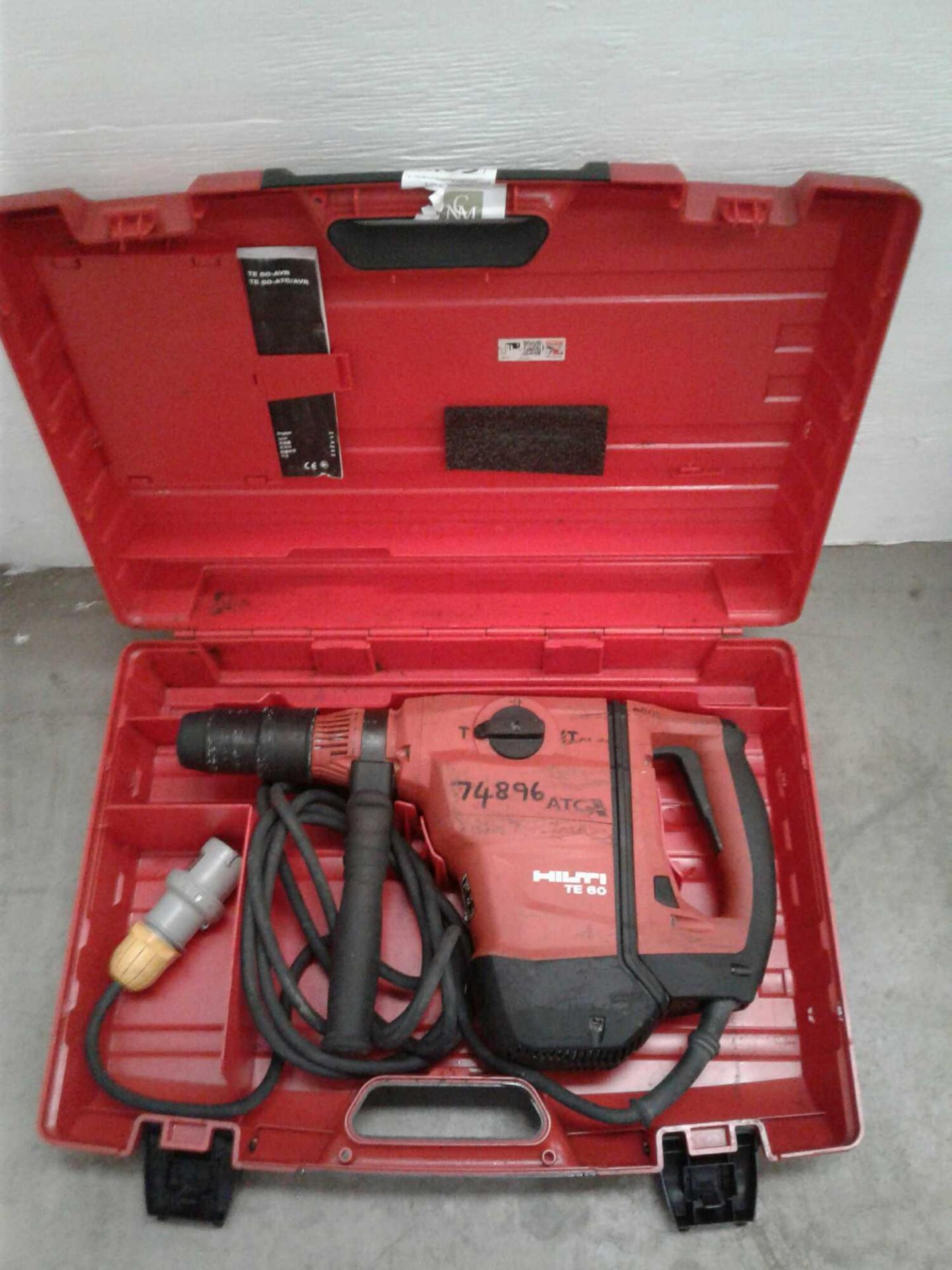 2017 Hilti TE 60 combination breaker 110 V