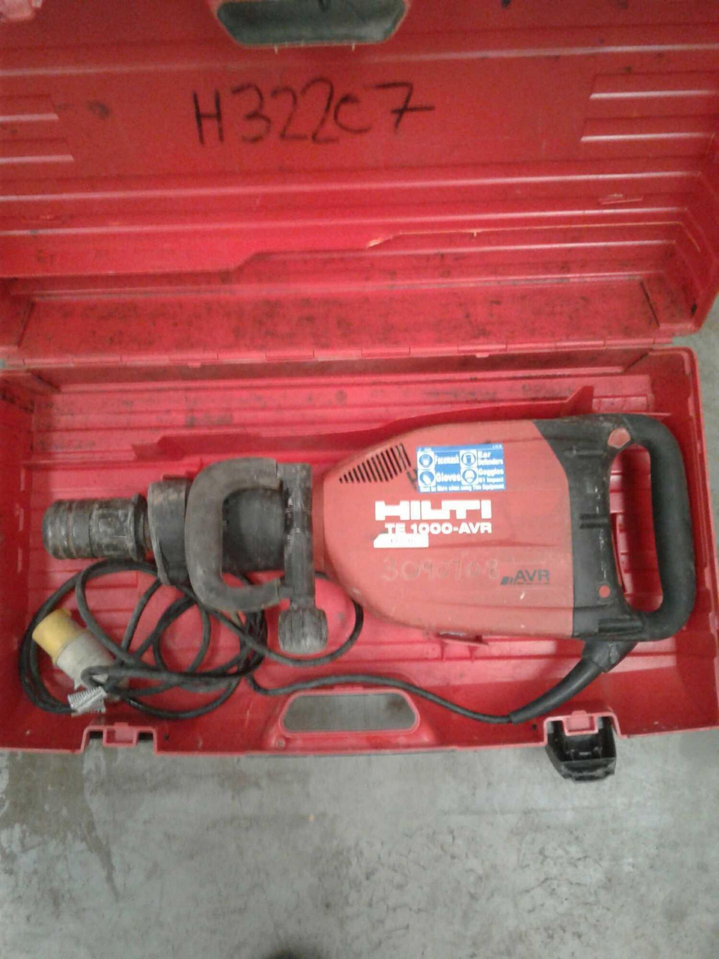 Hilti te1000 heavy breaker 110 V - Image 2 of 3