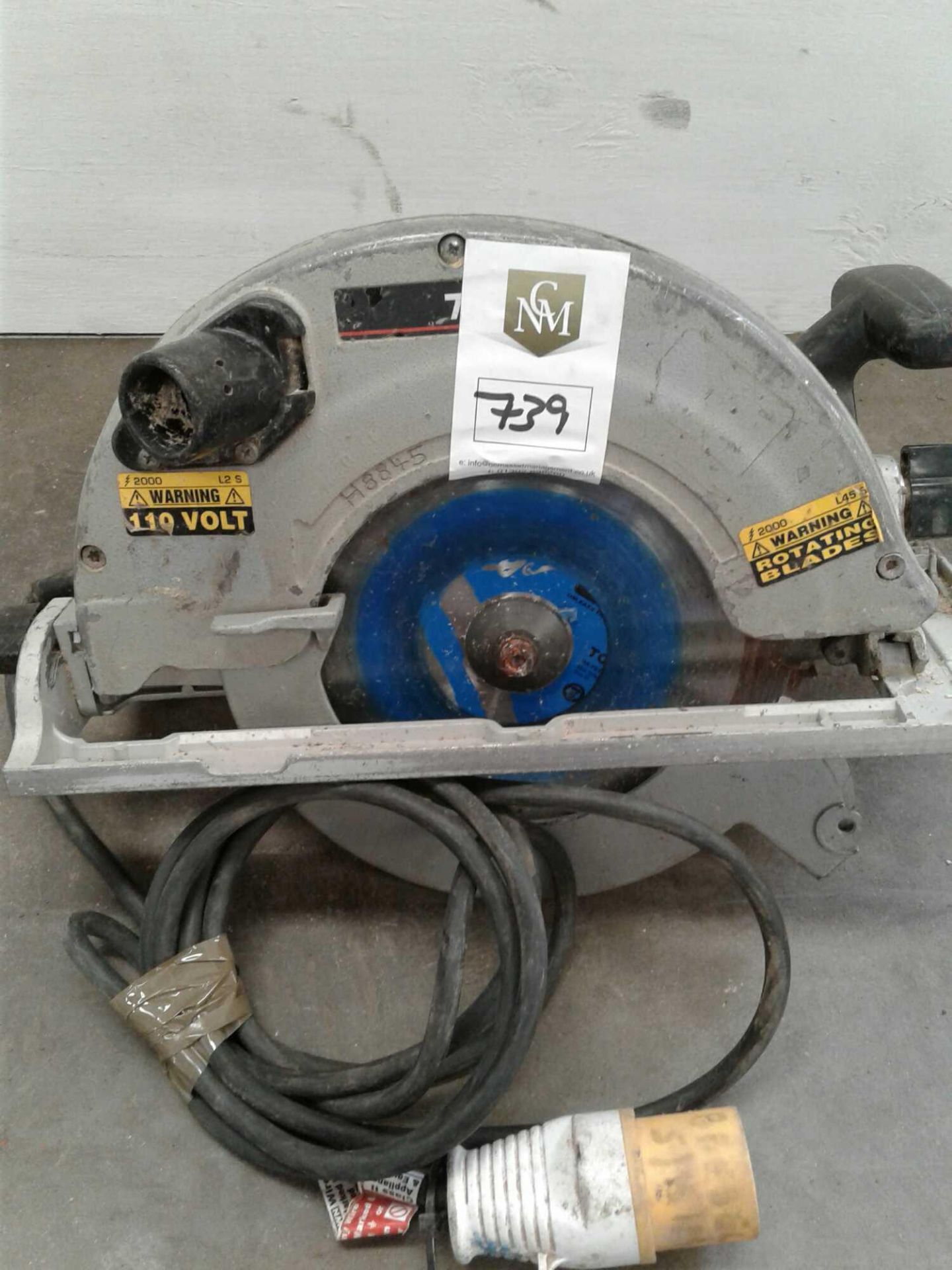 Makita circular saw 110 V