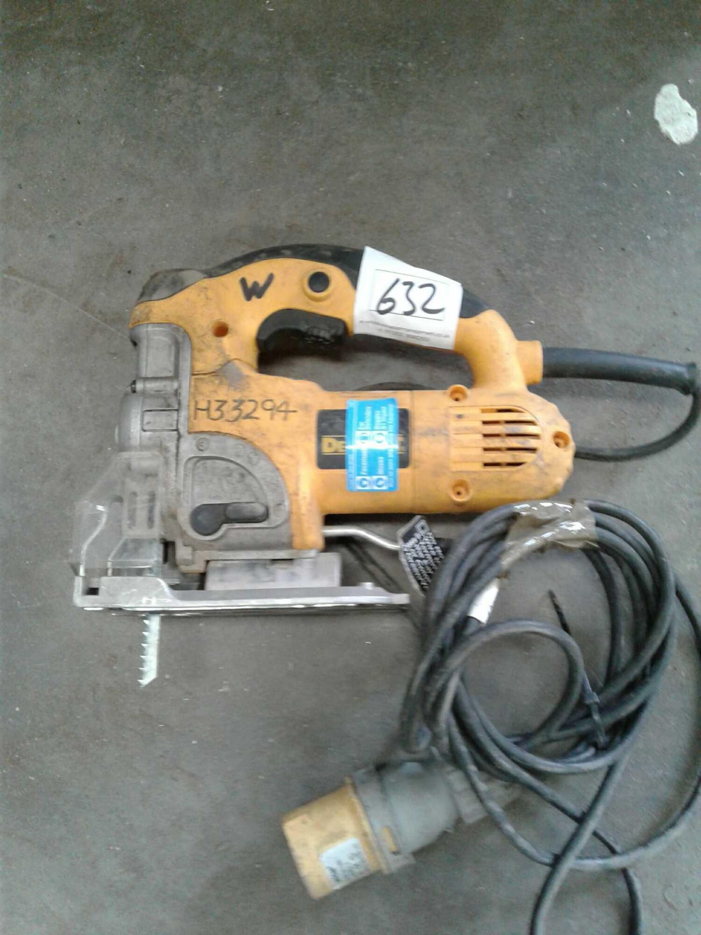 DeWalt jigsaw 110 V