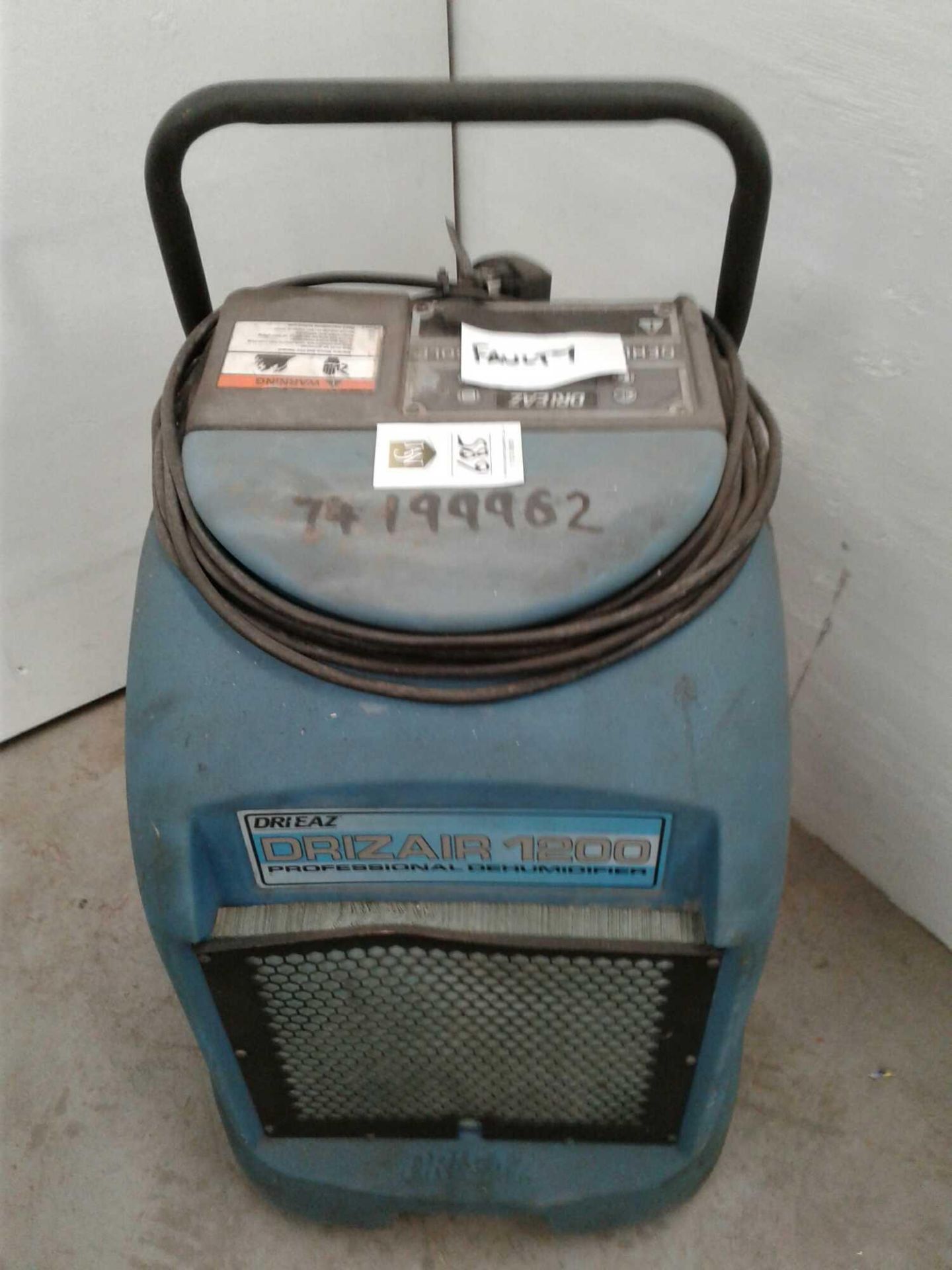 Drieaz drizair 1200 dehumidifier 230v