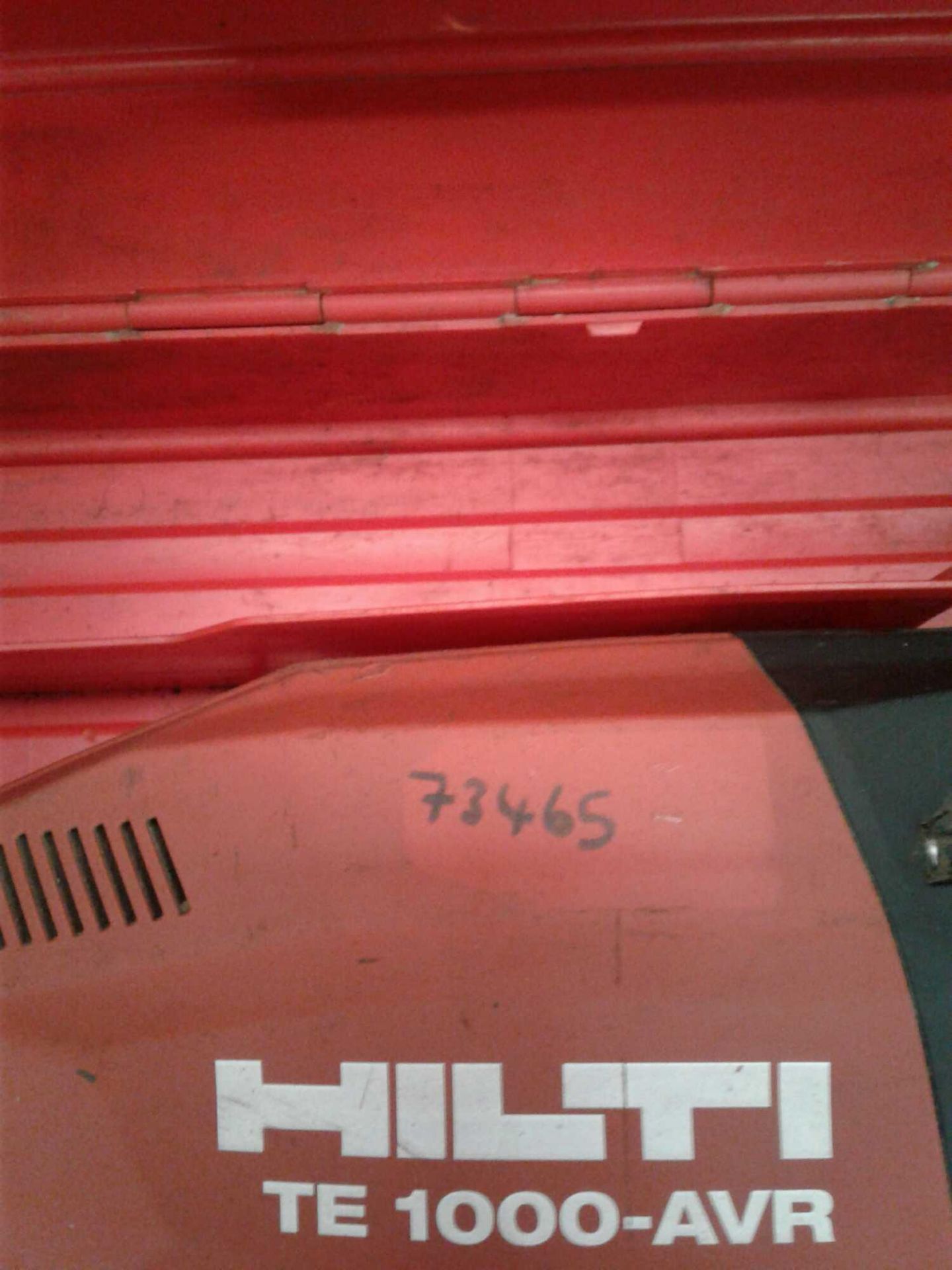 2017 Hilti te1000 heavy breaker 110 V - Image 2 of 3