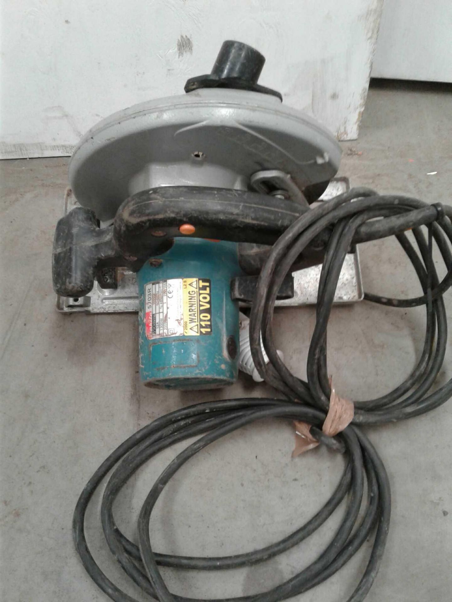 Makita circular saw 110 V - Image 2 of 2