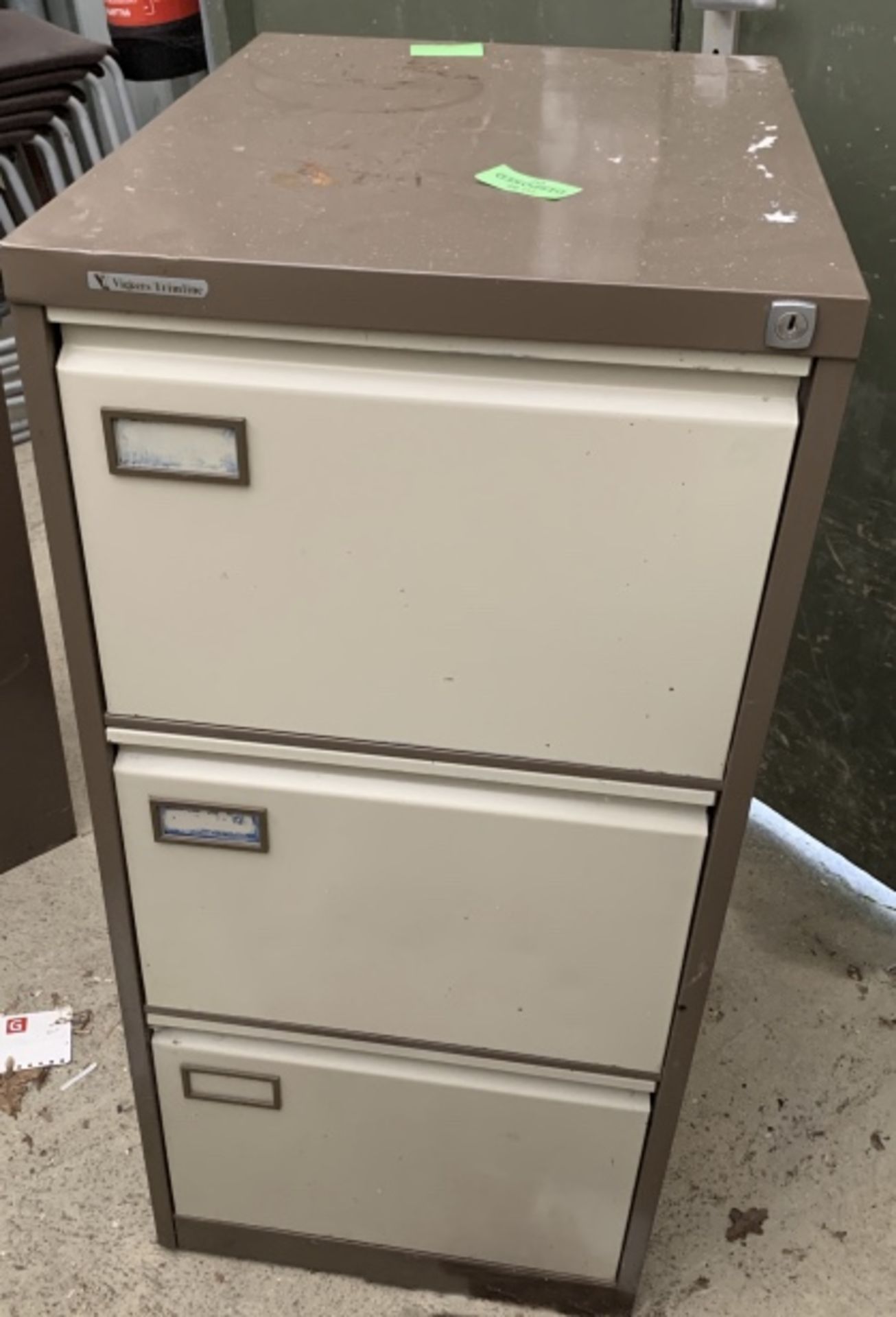 Metal Filing Cabinet 3-Drawer - Bild 4 aus 4