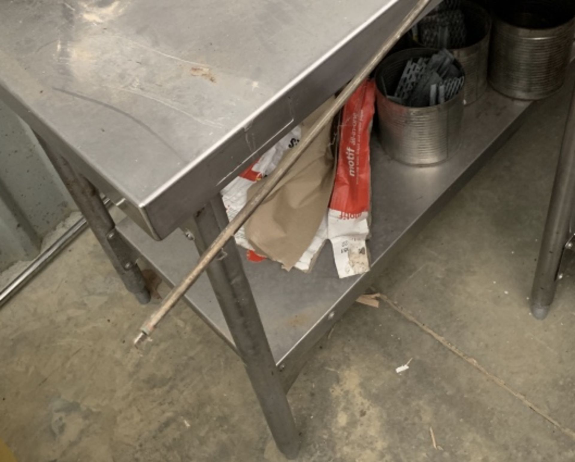 Stainless Steel Catering Bench - Bild 3 aus 4