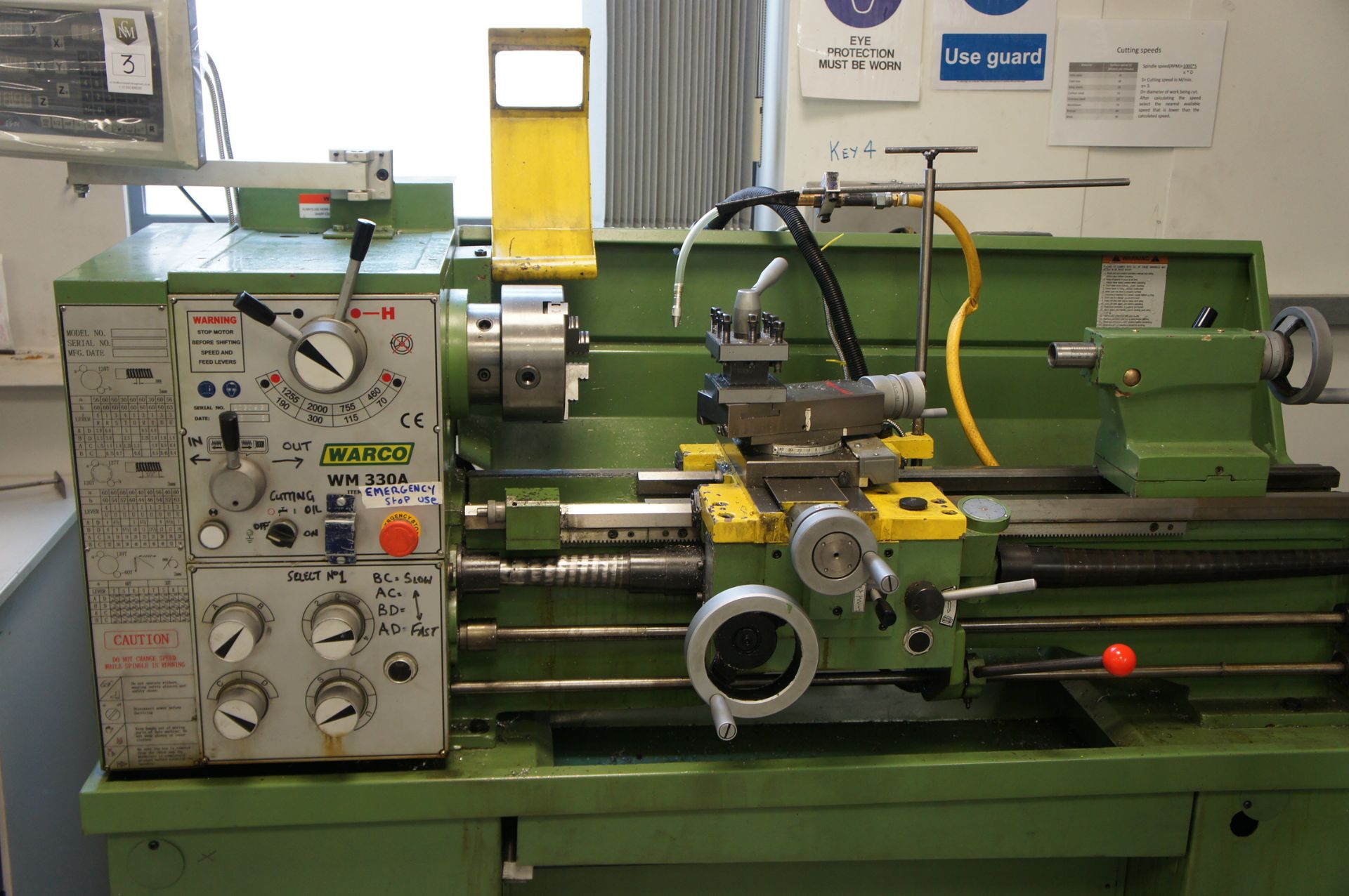 Warco WM3300A lathe