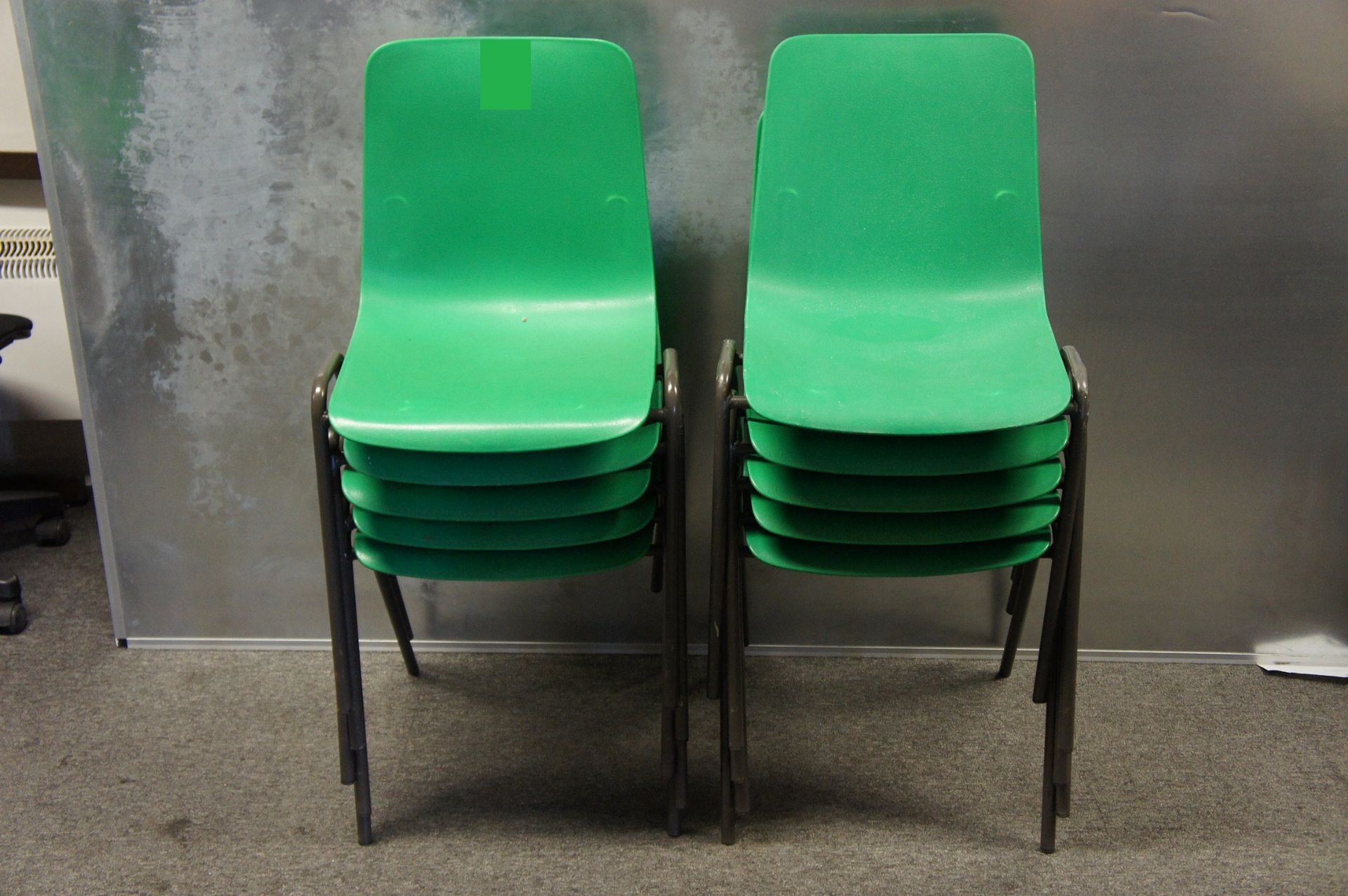 Remploy poly chairs (10)