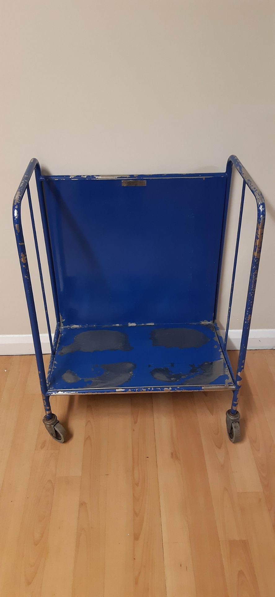 Blue Tray Trolley NO RESERVE