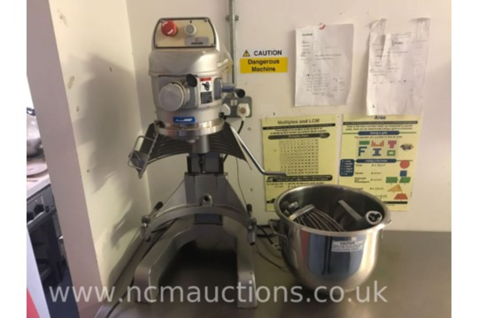 Metcalfe 200 Planetary Mixer *LOW RESERVE*