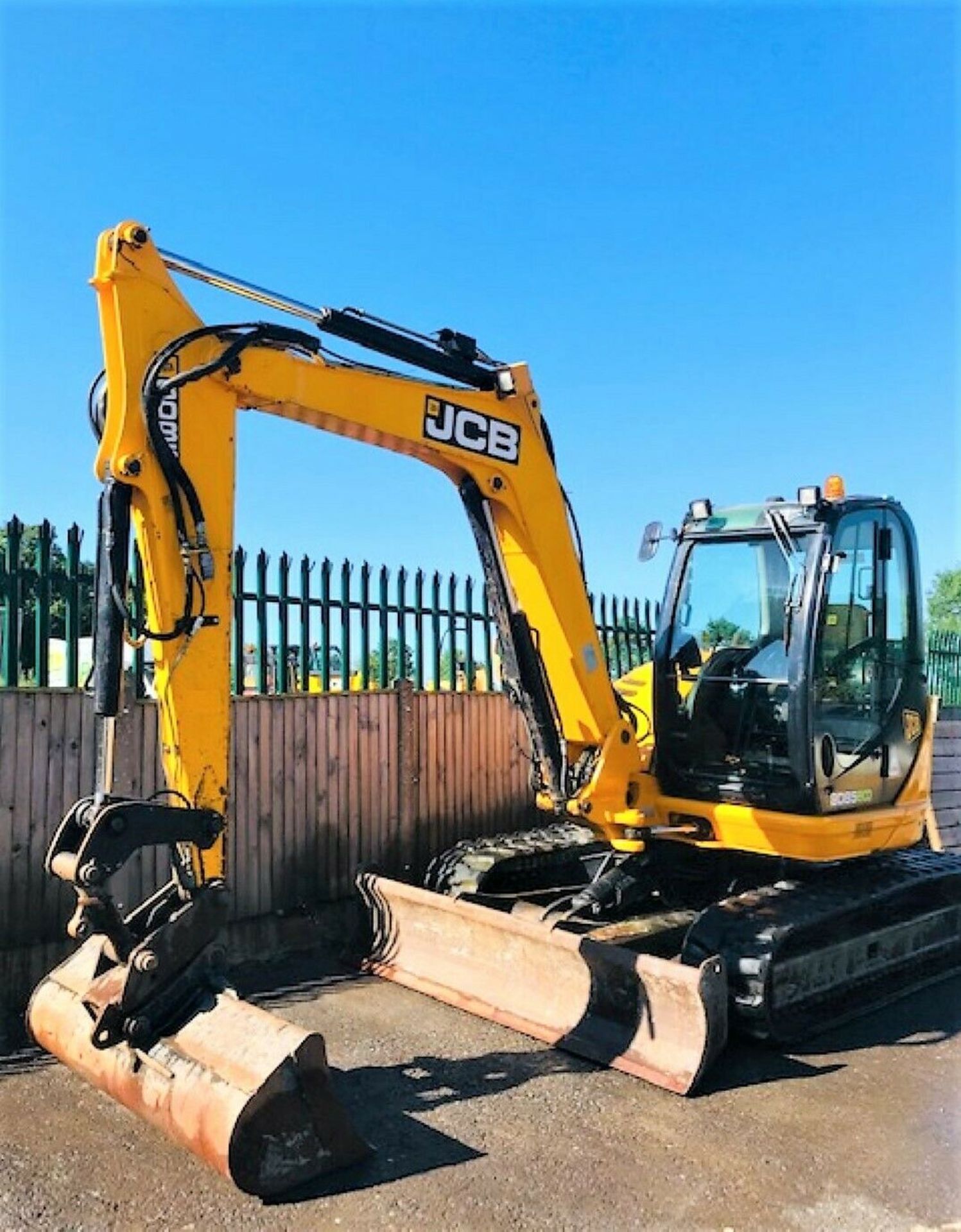 JCB 8085 ZTS ECO Excavator Digger - Image 4 of 9