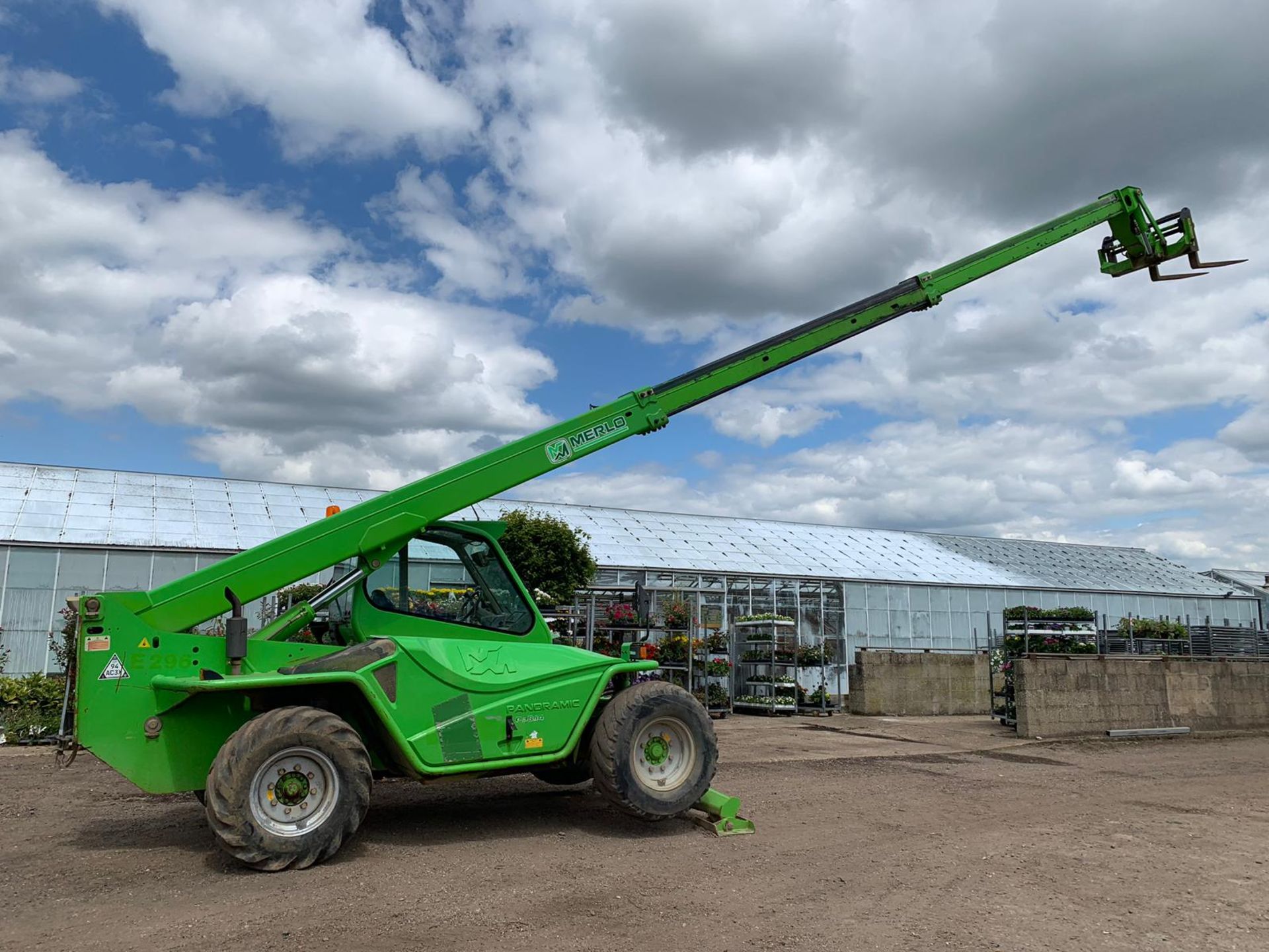 Merlo P40.17 Panoramic Telehandler 17 Metre Reach Telehandler Year 2012 ...