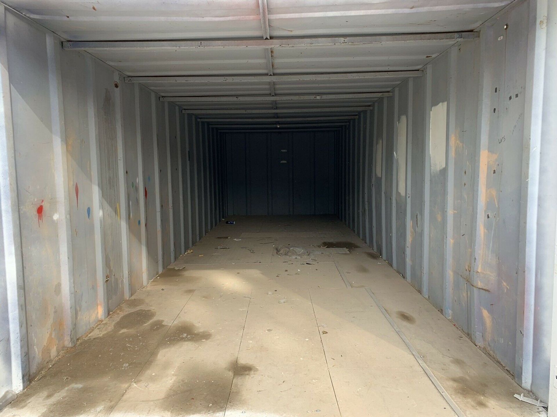 Site Store 32ft Anti Vandal Steel Portable Storage Container - Image 3 of 11