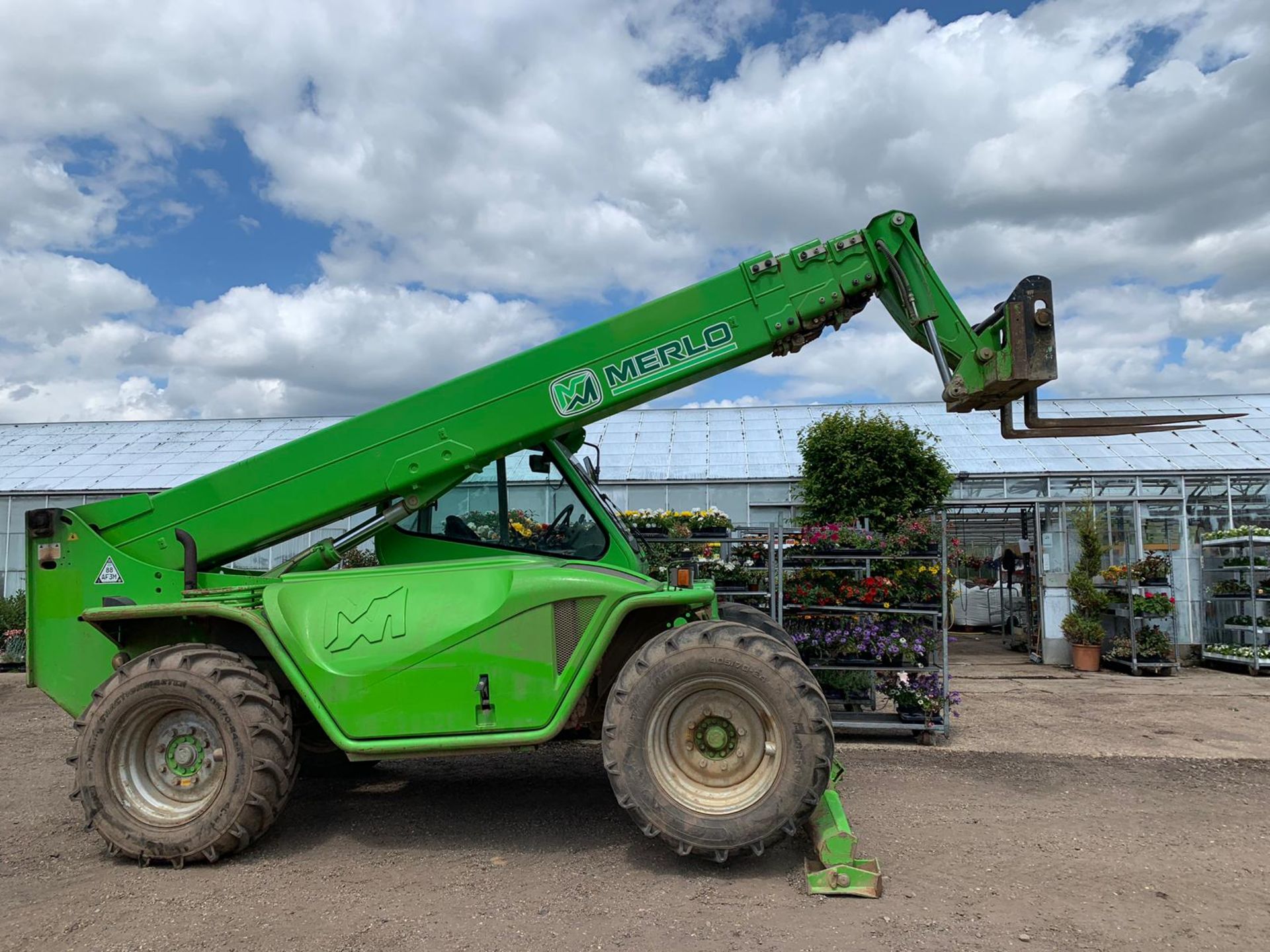 Merlo P40.17 Panoramic Telehandler 17 Metre Reach Telehandler Year 2012 ...