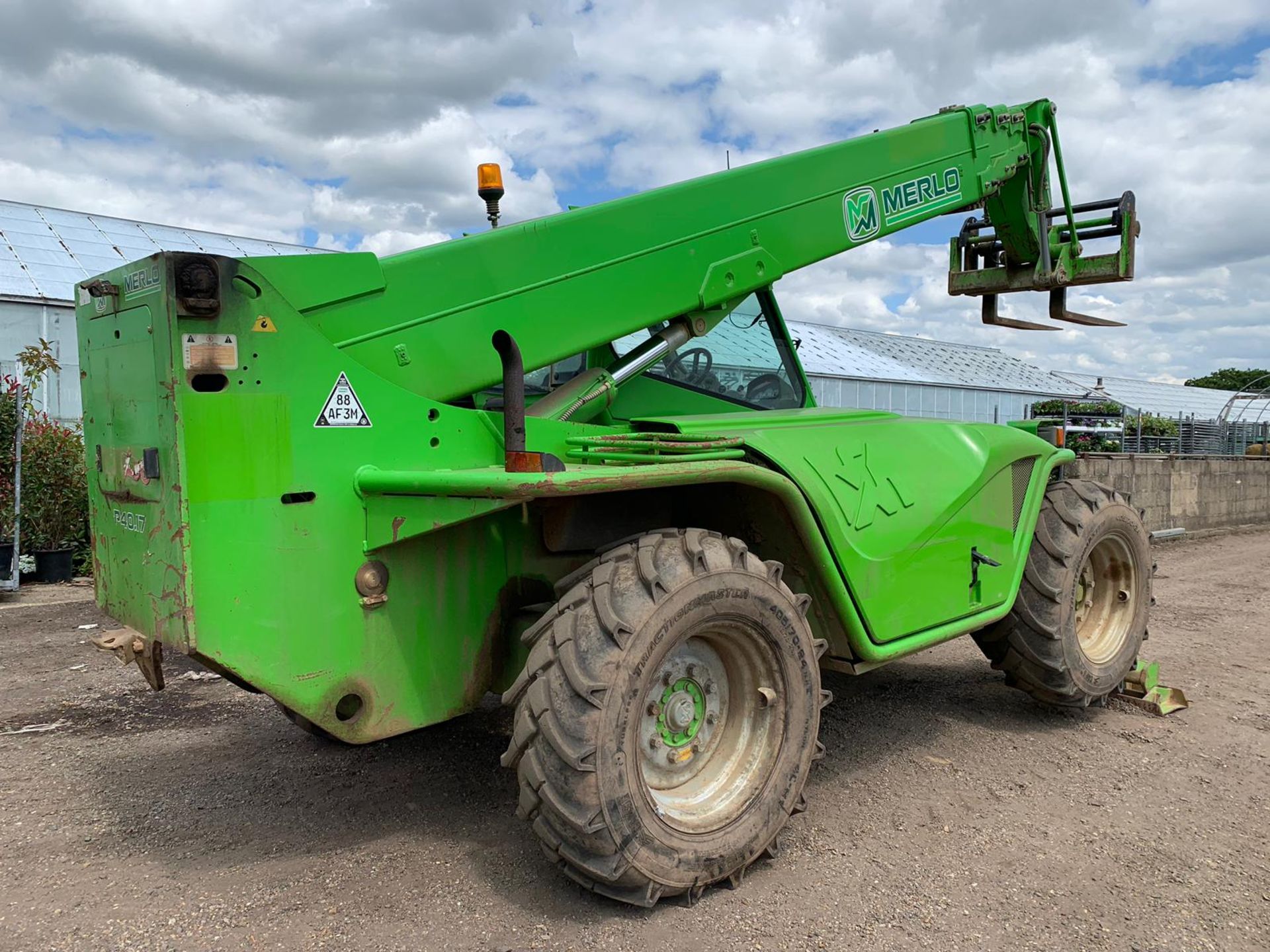 Merlo P40.17 Panoramic Telehandler 17 Metre Reach Telehandler Year 2012 ...