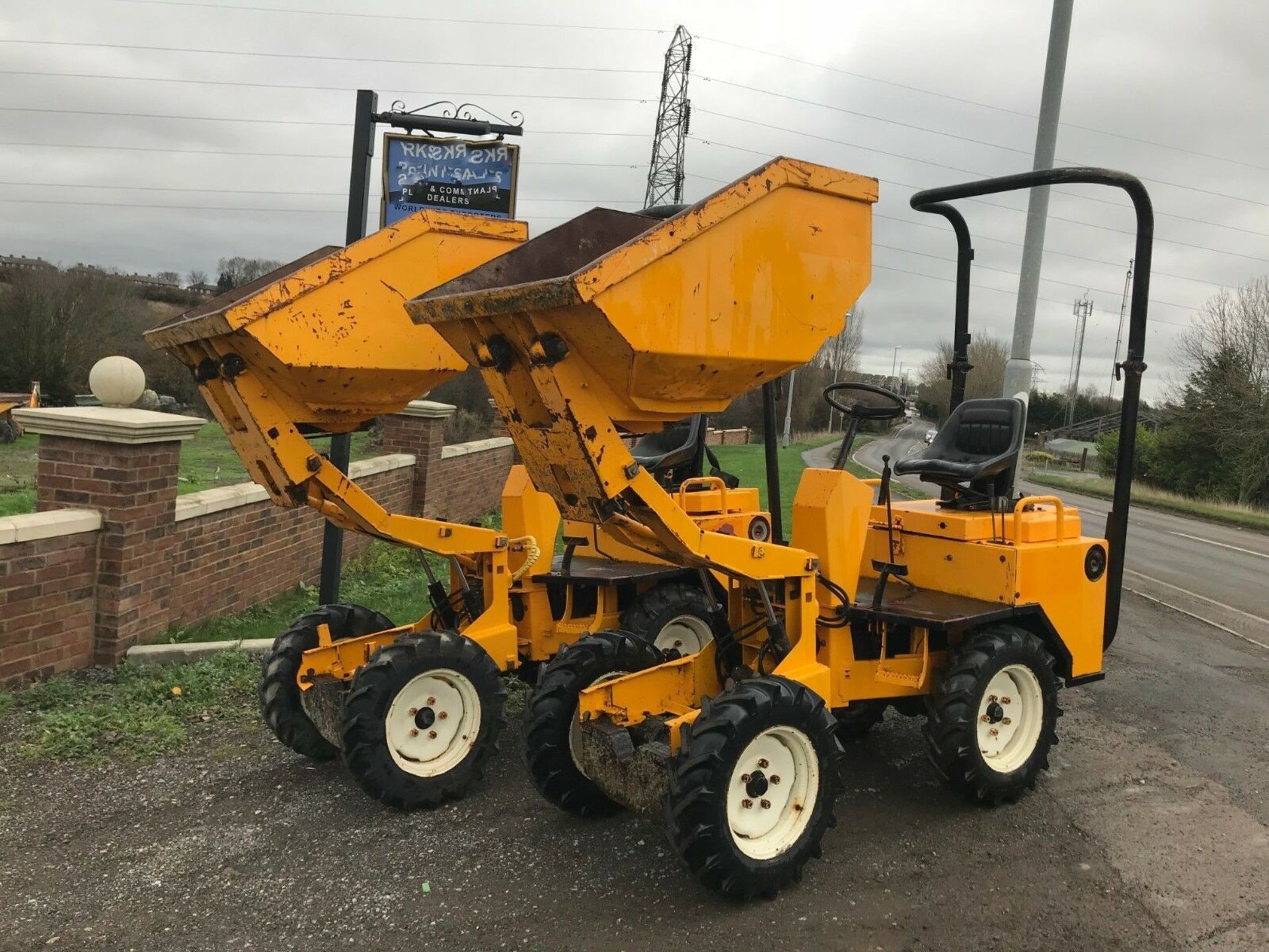 Barford HDX 1000 High Tip Dumper - Image 7 of 12