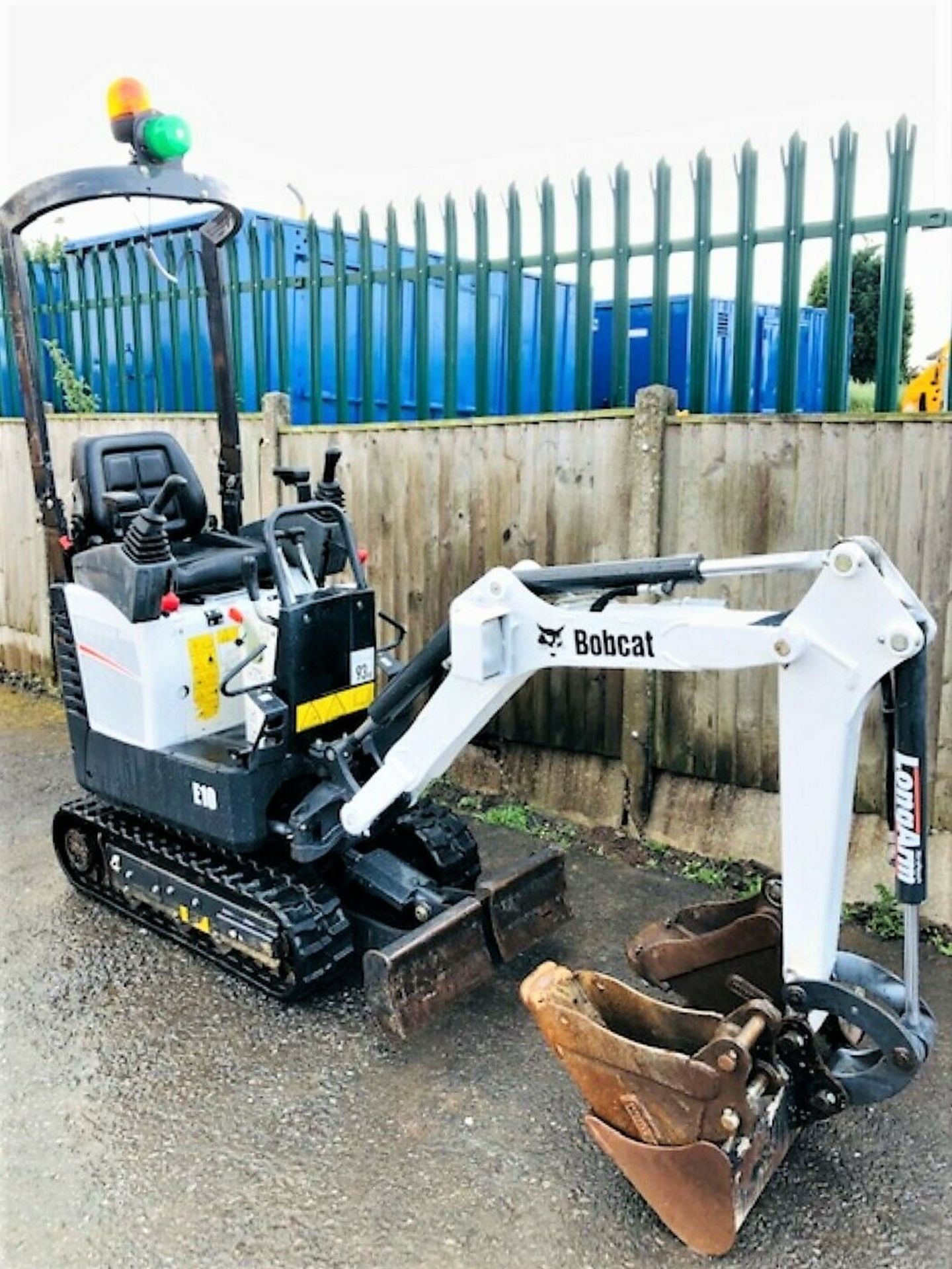 WITHDRAWN LOT Bobcat Excavator Digger - Image 3 of 9