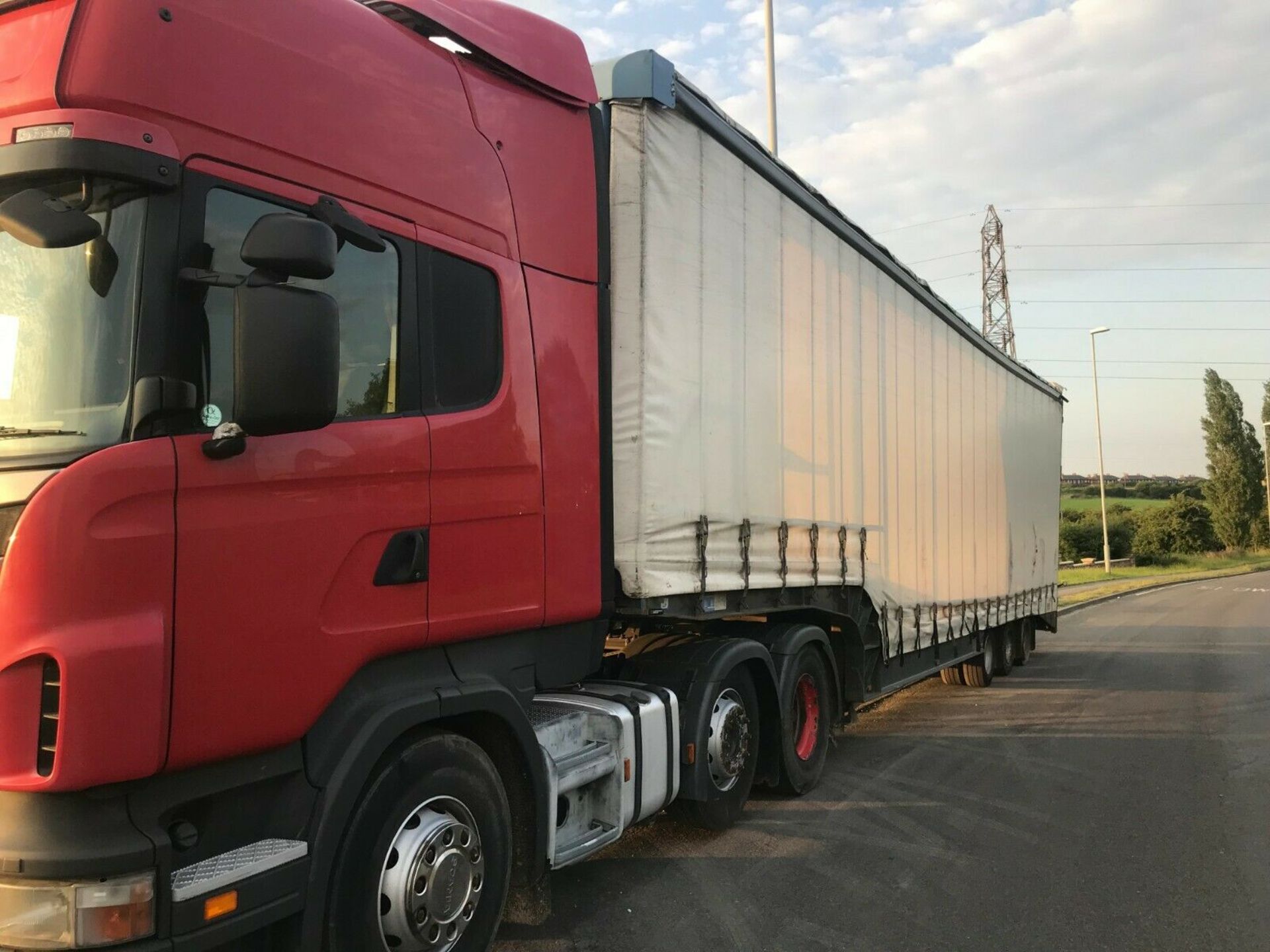 Andover Tri Axle Stepframe Low Loader Trailer - Image 2 of 8