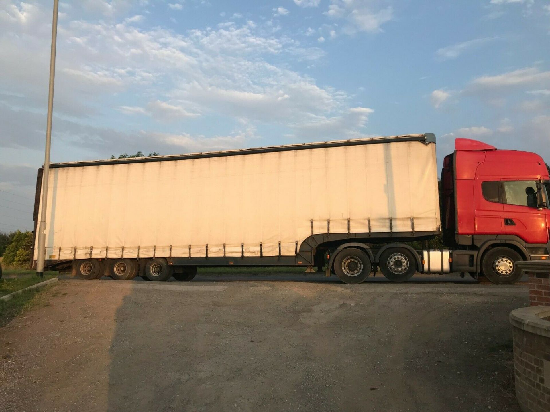 Andover Tri Axle Stepframe Low Loader Trailer