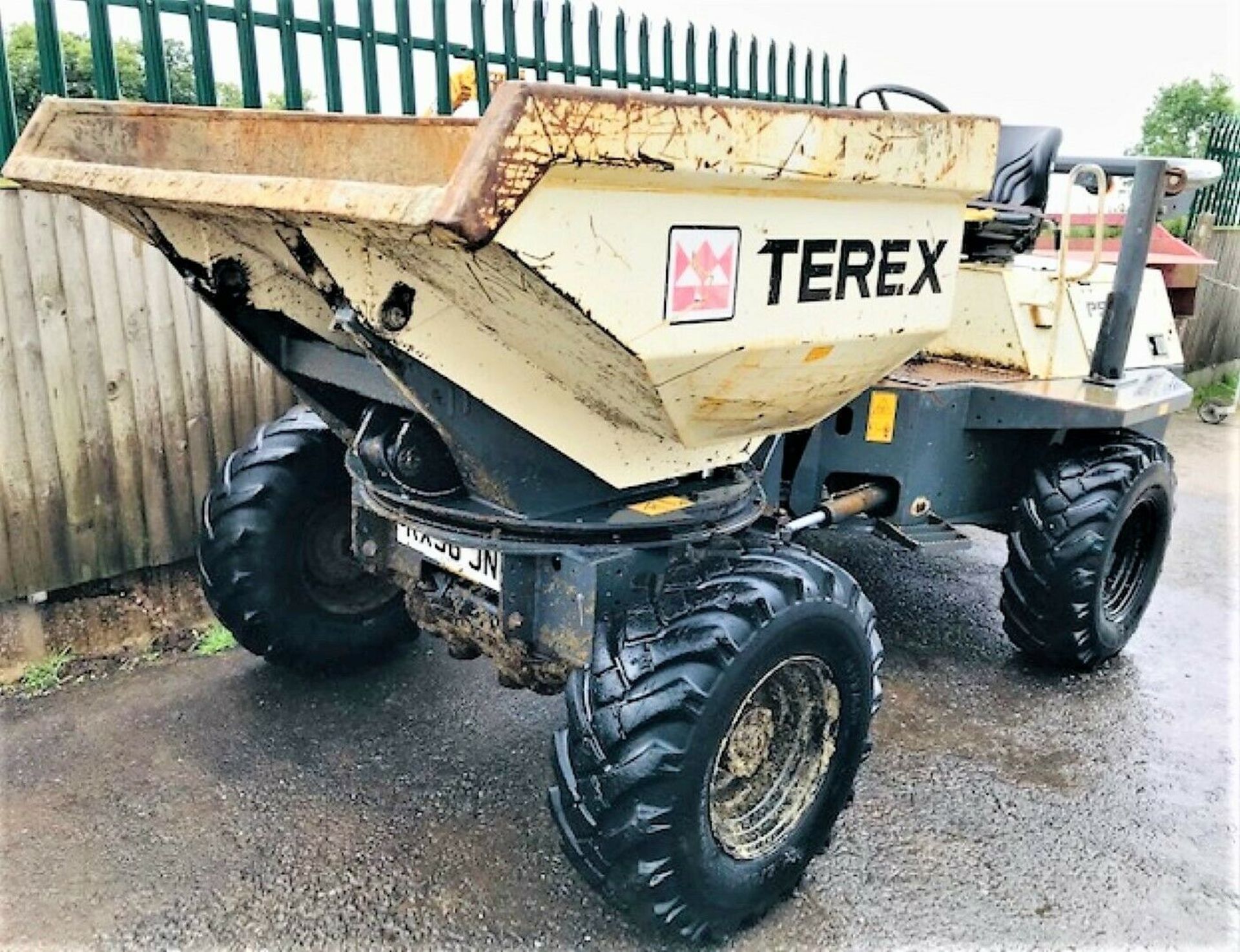 Terex PS 3000 3 T Swivel Tip Dumper - Image 7 of 12