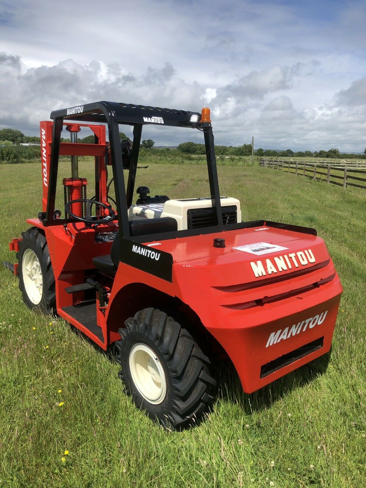 Manitou Rough Terrain Forklift - Image 5 of 9