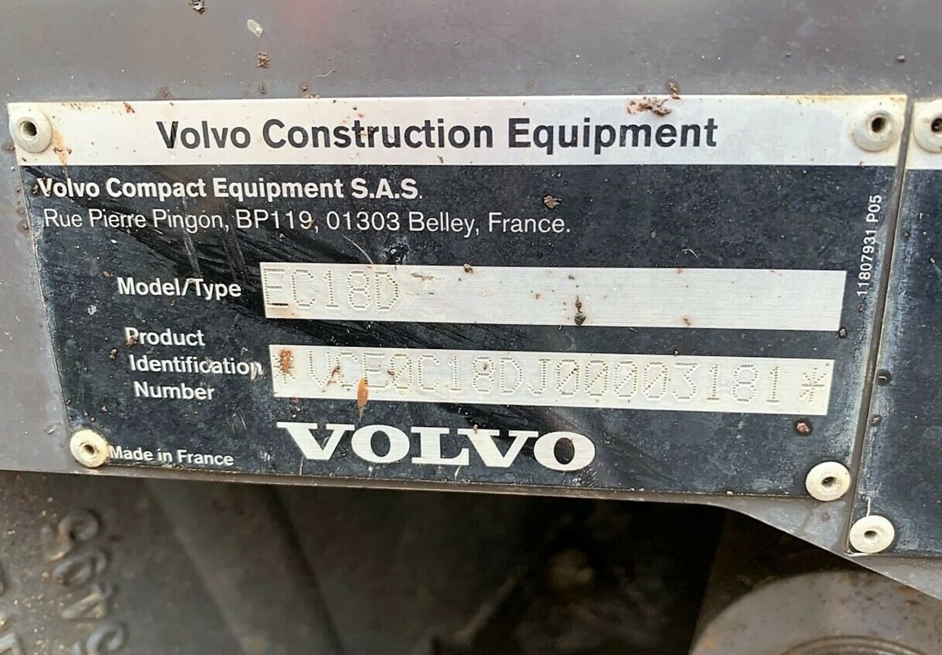 Volvo EC18D - Image 12 of 12