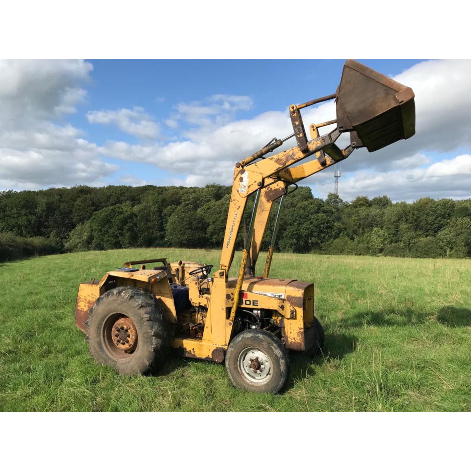 Massey Ferguson 30E Tractor Power Loader And Bucket Forward And Reverse Massey Ferguson 30E Tractor Power Loader And Bucket Forward And Reverse