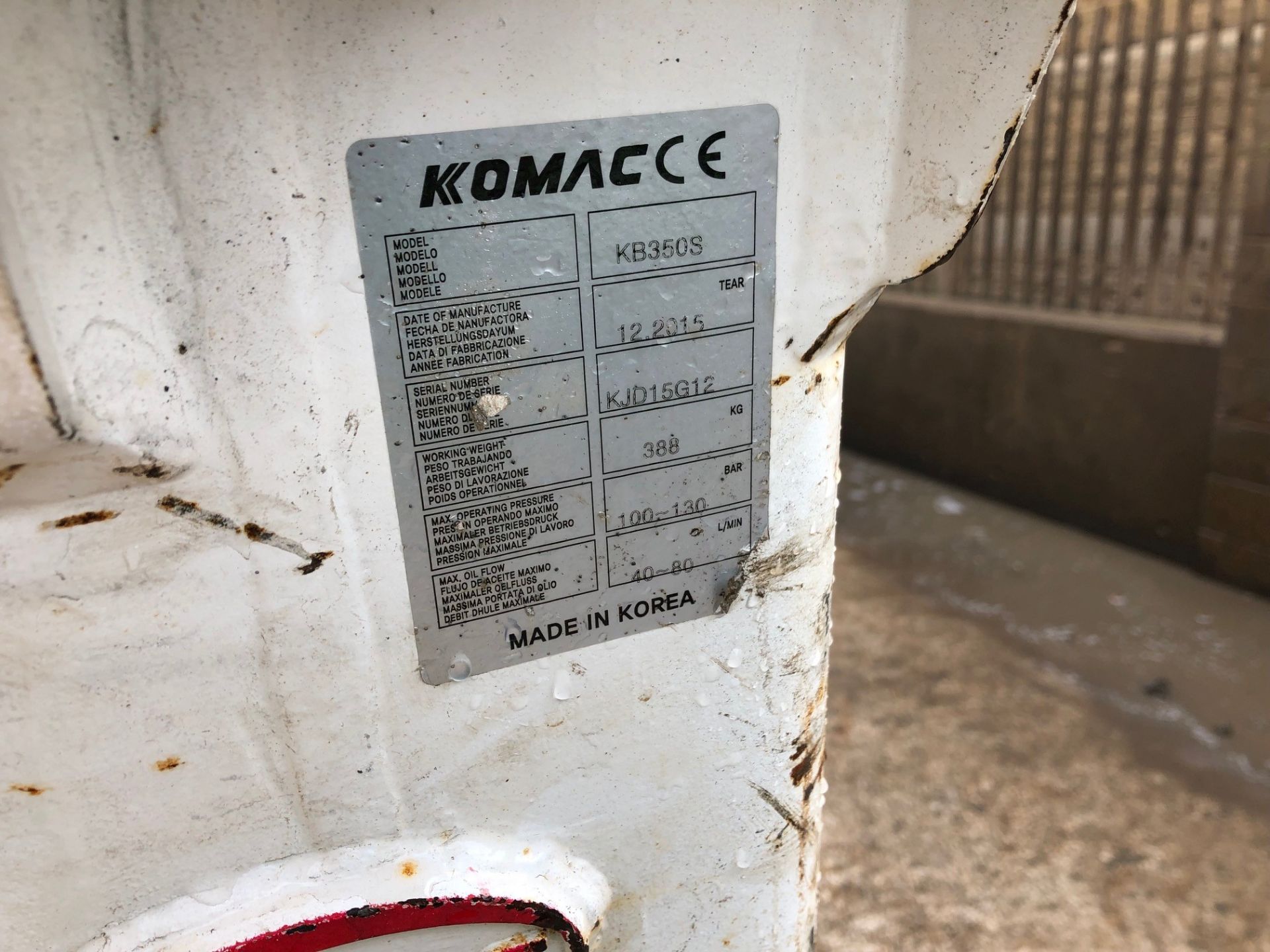 Komac KB350S - Image 4 of 5