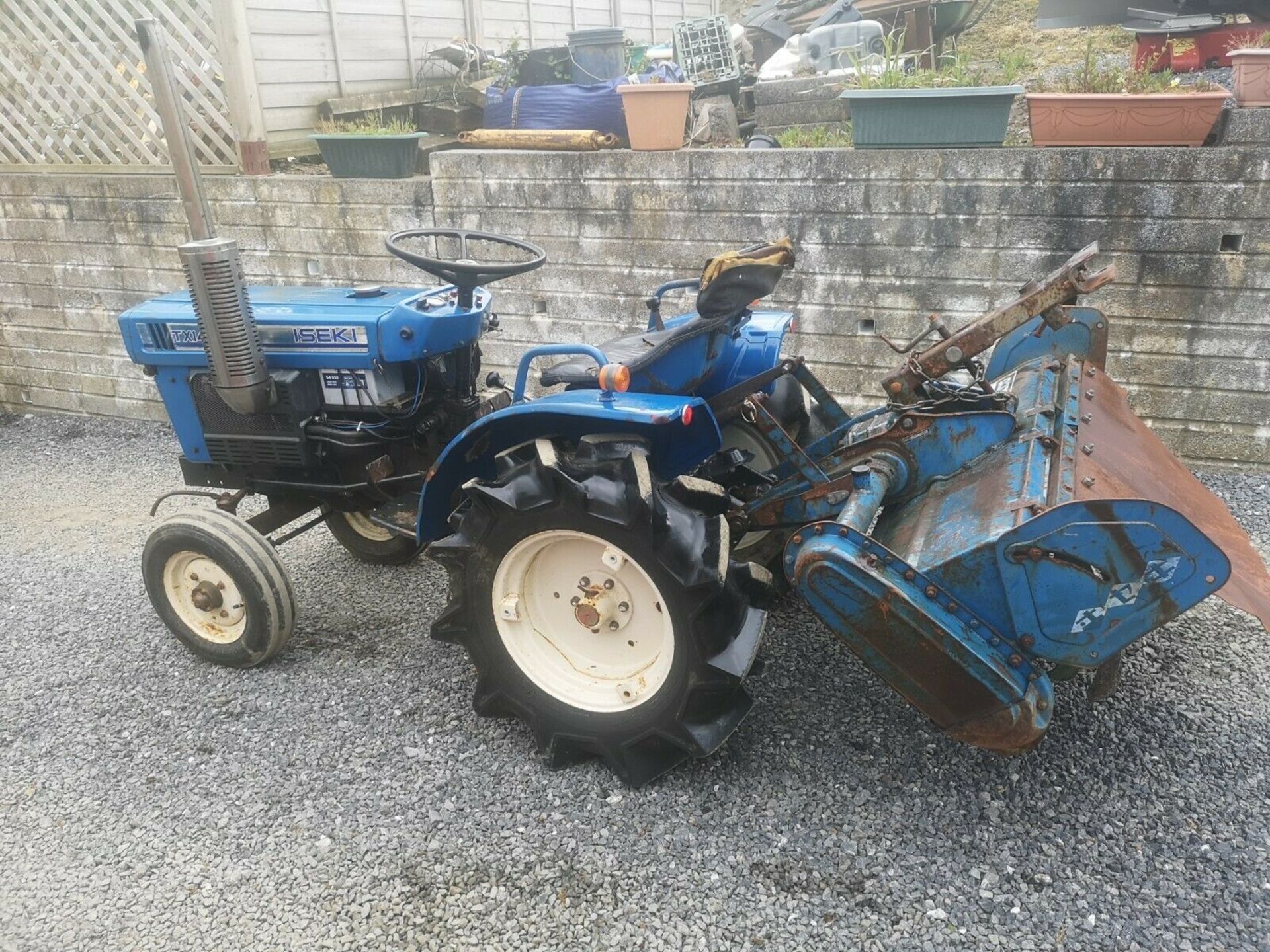 Iseki Compact Tractor And Rotovator - Image 3 of 10