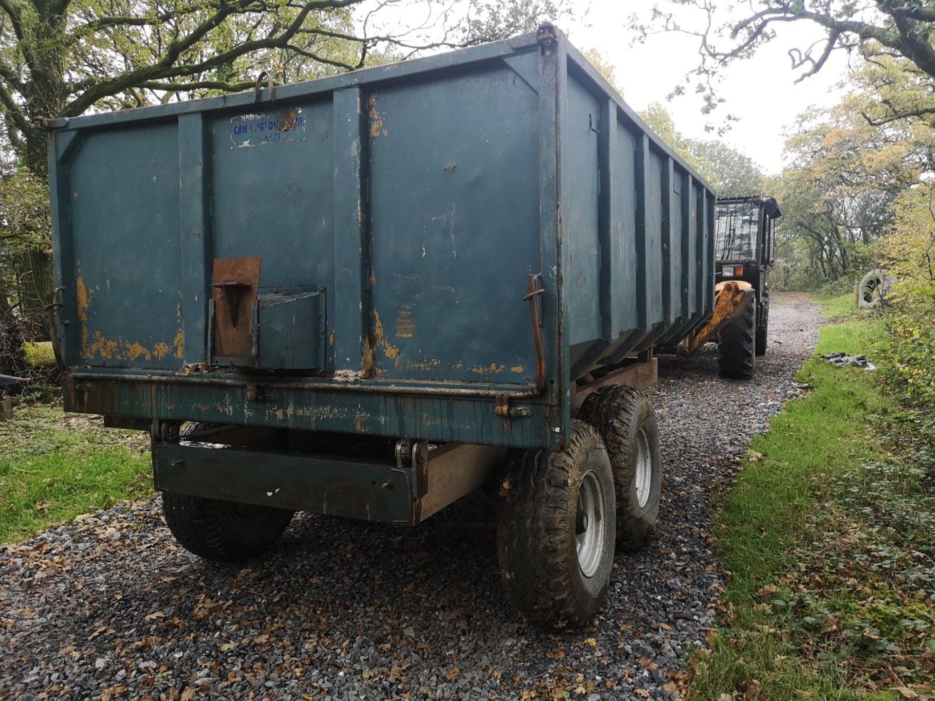 8 Ton Tipping / Grain Trailer. Twin Ram - Image 5 of 9