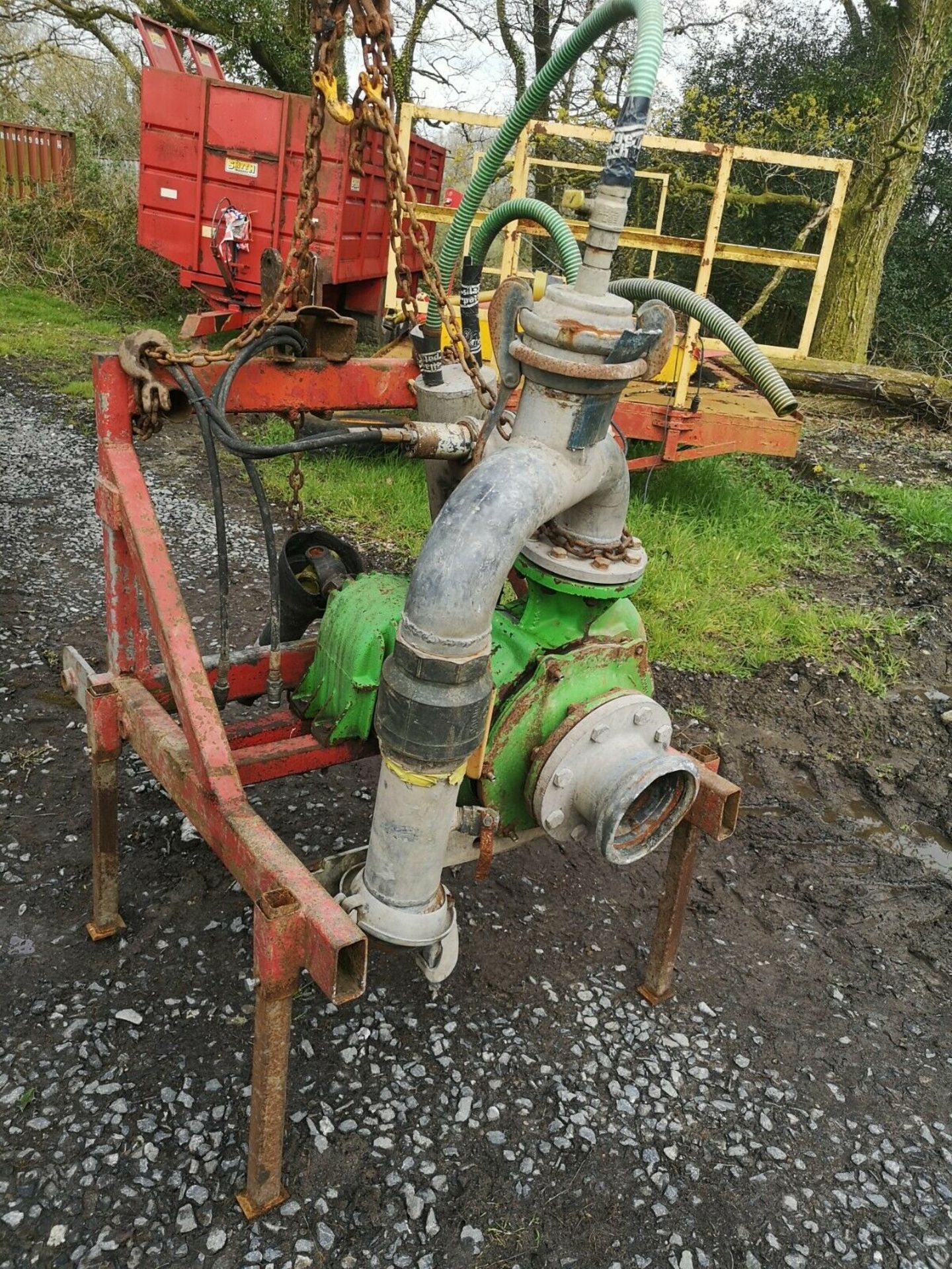 Bauer Slurry Pump With Hydraulic Primer - Image 9 of 9