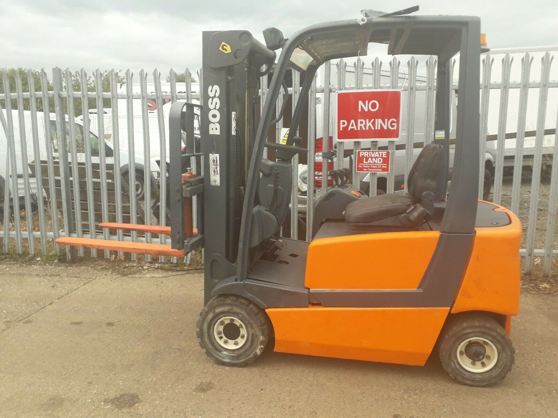 BOSS 1.6 4 wheel Electric Forktruck