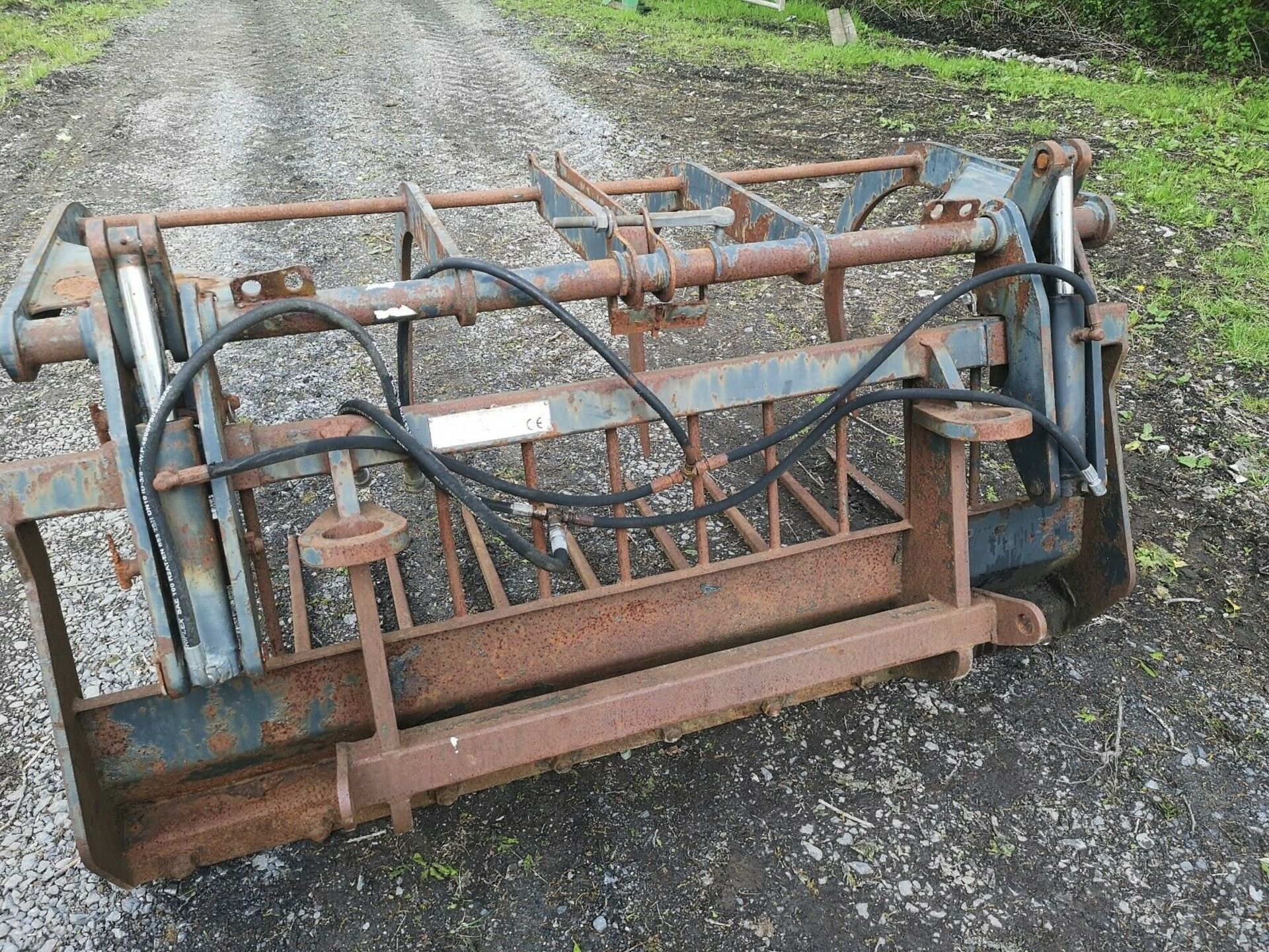 JCB Bracket Muck Fork. Strimech - Image 11 of 11