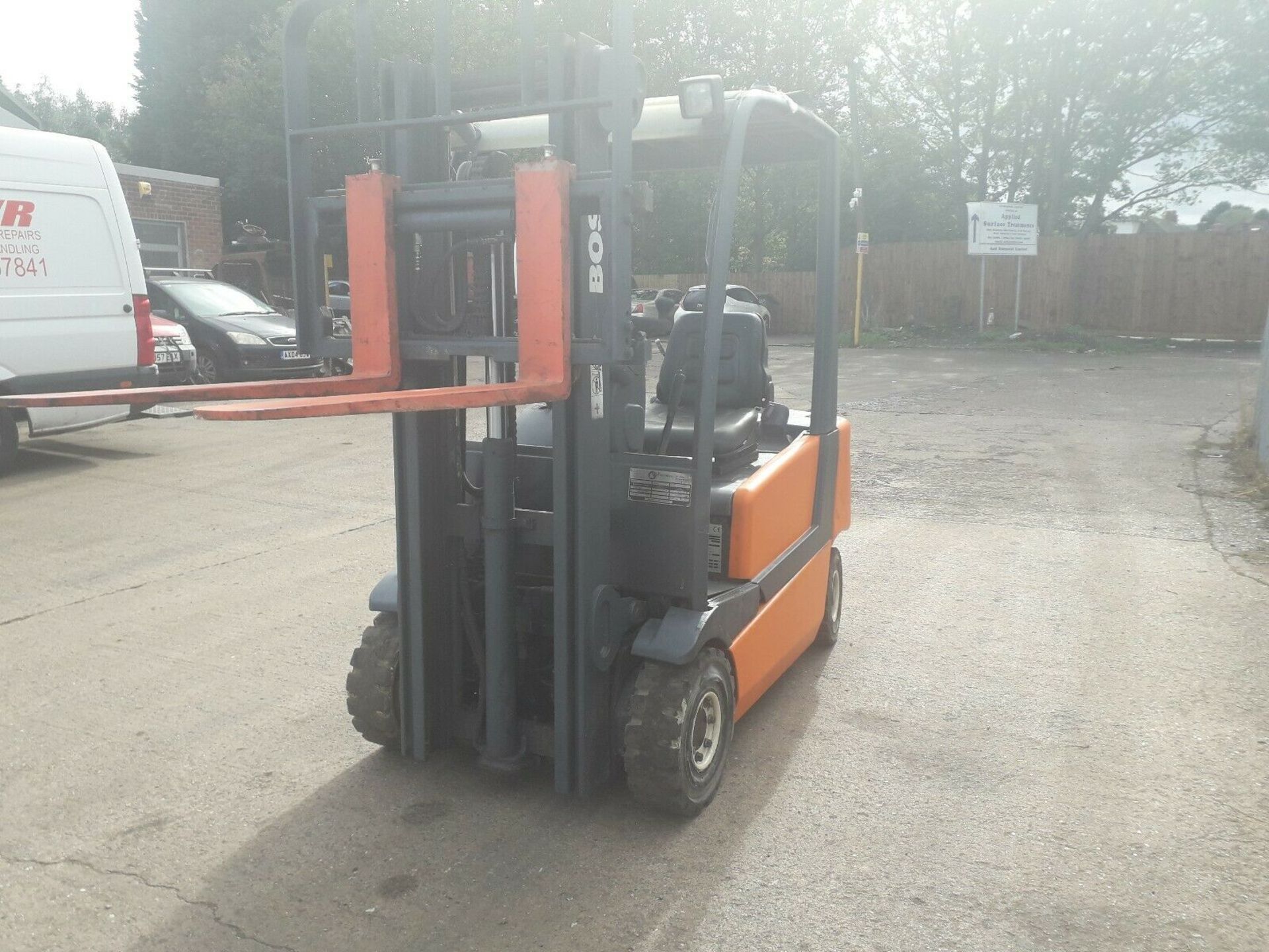 BOSS 1.6 4 wheel Electric Forktruck - Image 5 of 9