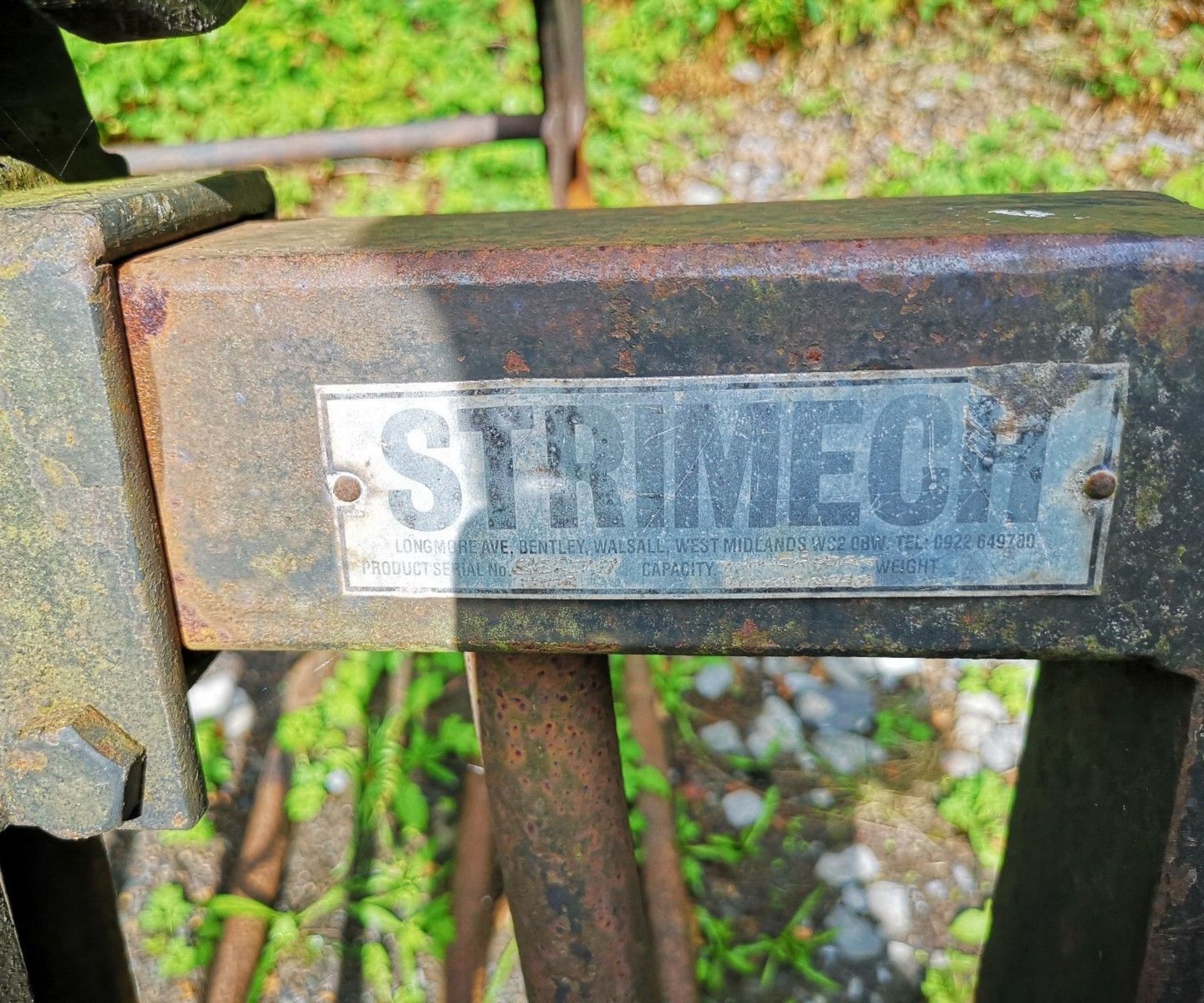 JCB Bracket Muck Fork. Strimech - Image 5 of 11